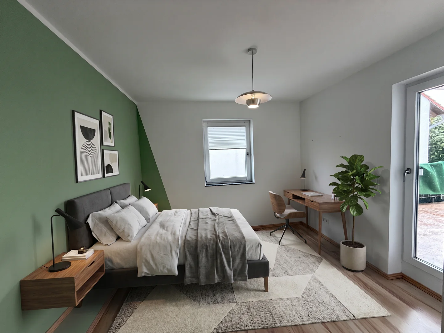 Großzügige 4-Zimmer-Wohnung mit großem Balkon in ruhiger Lage von Griesheim - Foto 4