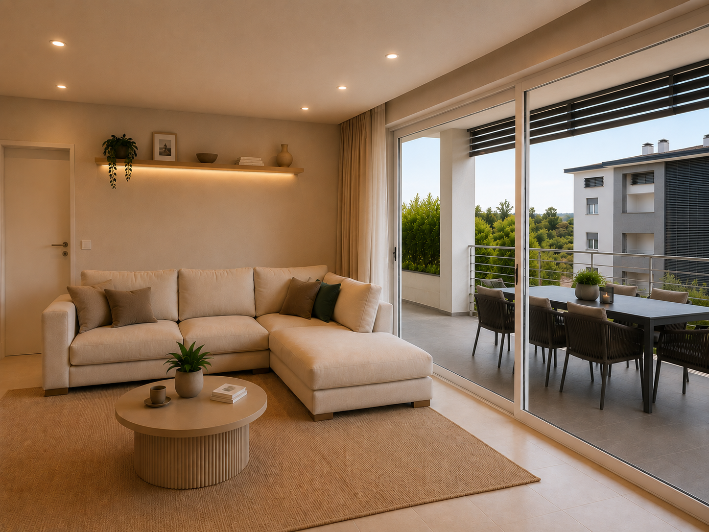 One-Bedroom Apartment with Spacious Eat-In Kitchen – Under Construction [AI-modified]