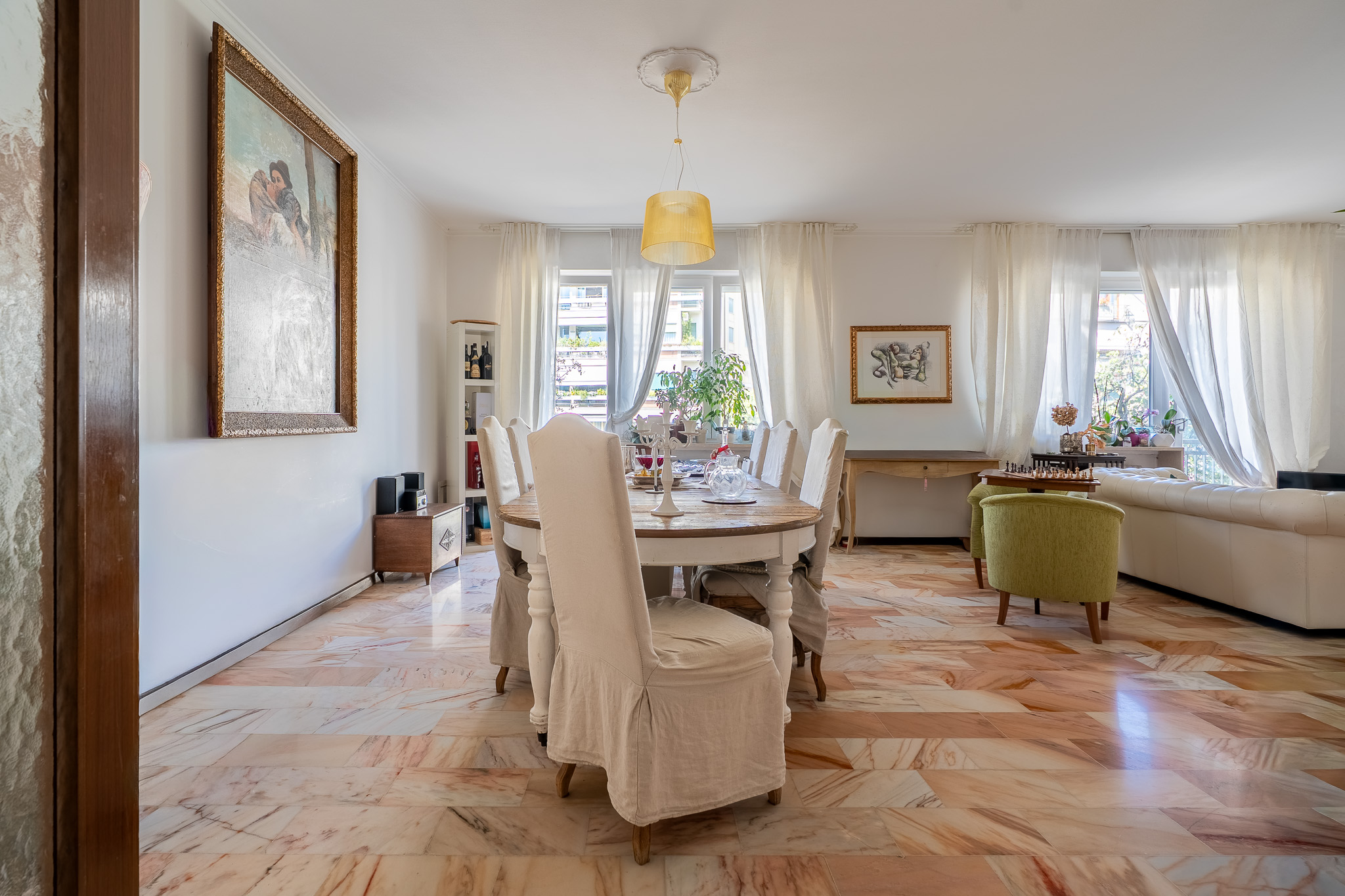 Space and light: your view over the Sile on Riviera Santa Margherita