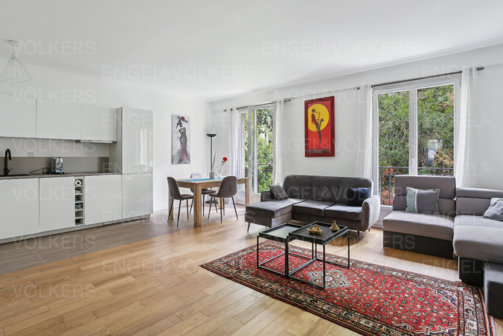 Neuilly-Maurice Barrès - Appartement 3 pièces dans la verdure