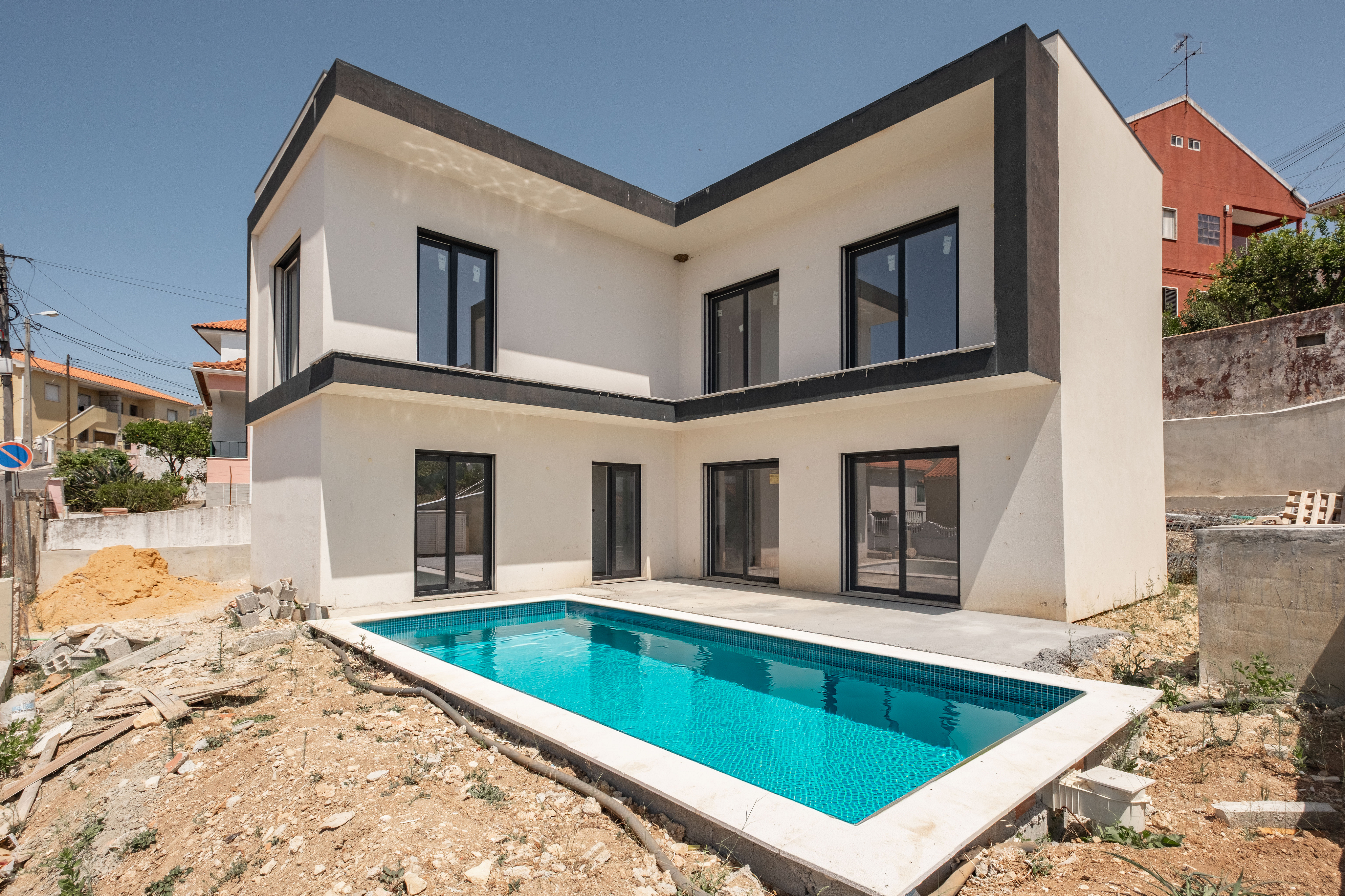 Contemporary 4-Bedroom Home with Pool