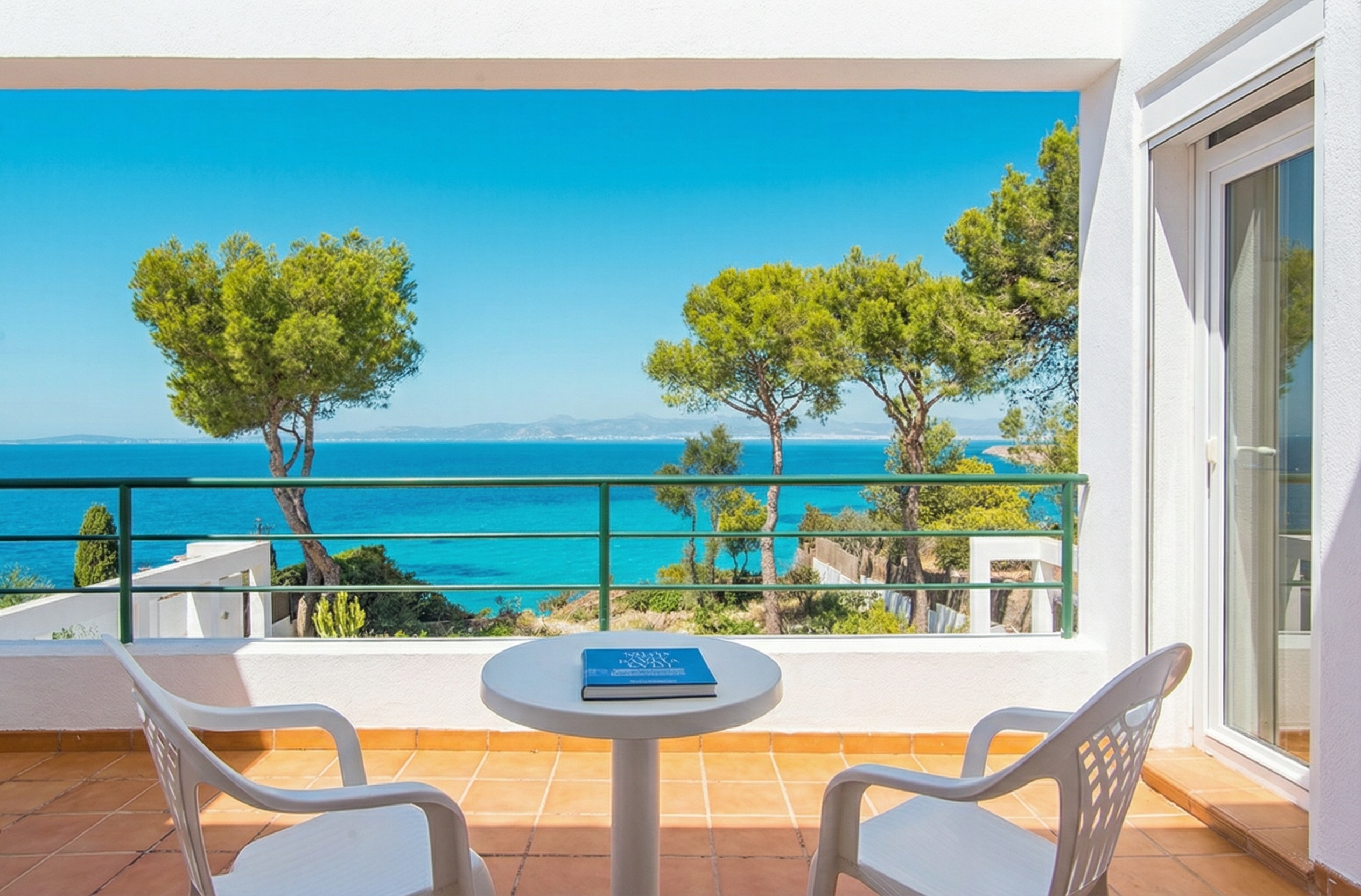 Modern frontline villa with views of the Bay of Palma and vacation rental license