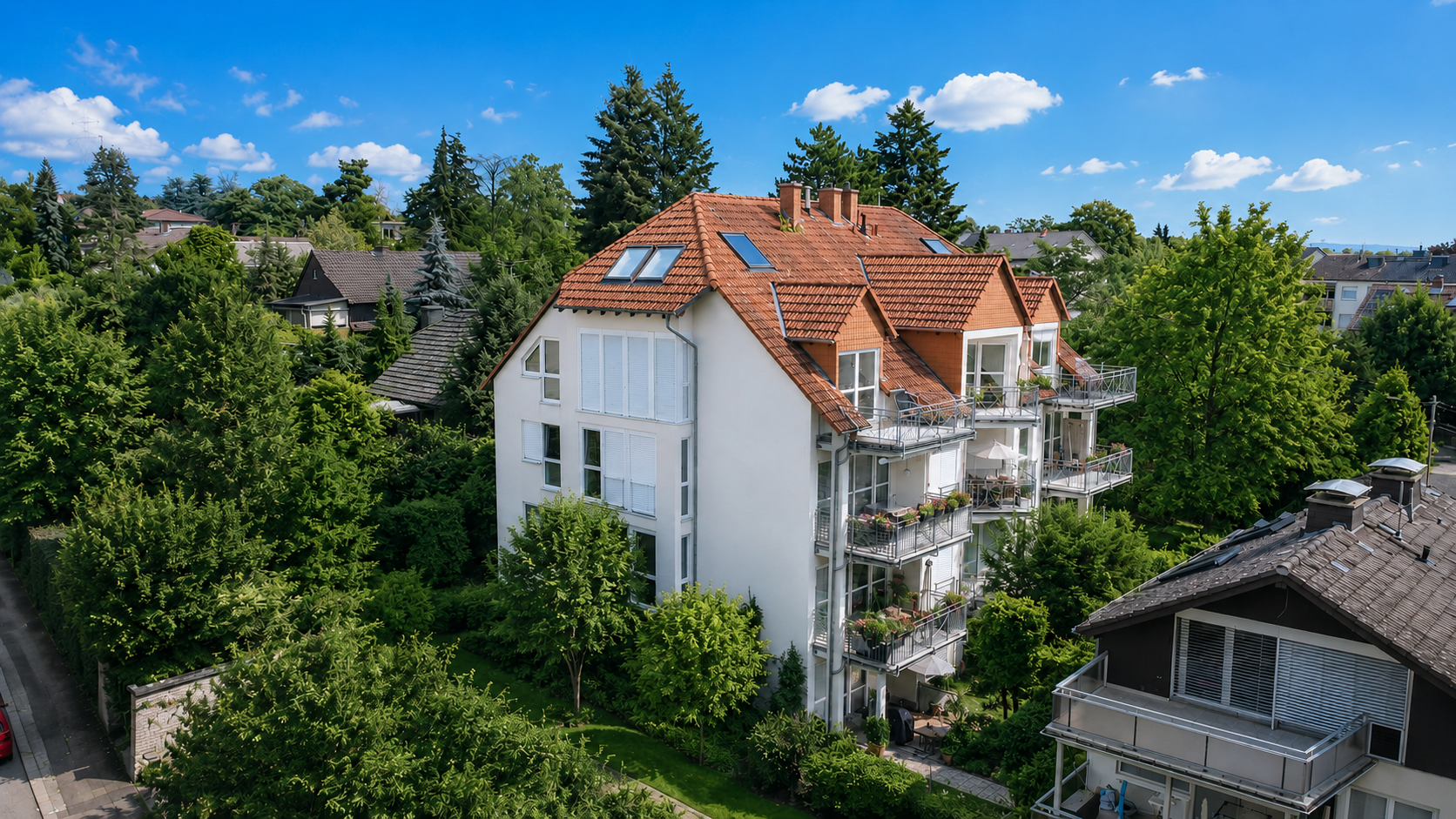 Sonnenverwöhnte Wohnung mit Weitblick