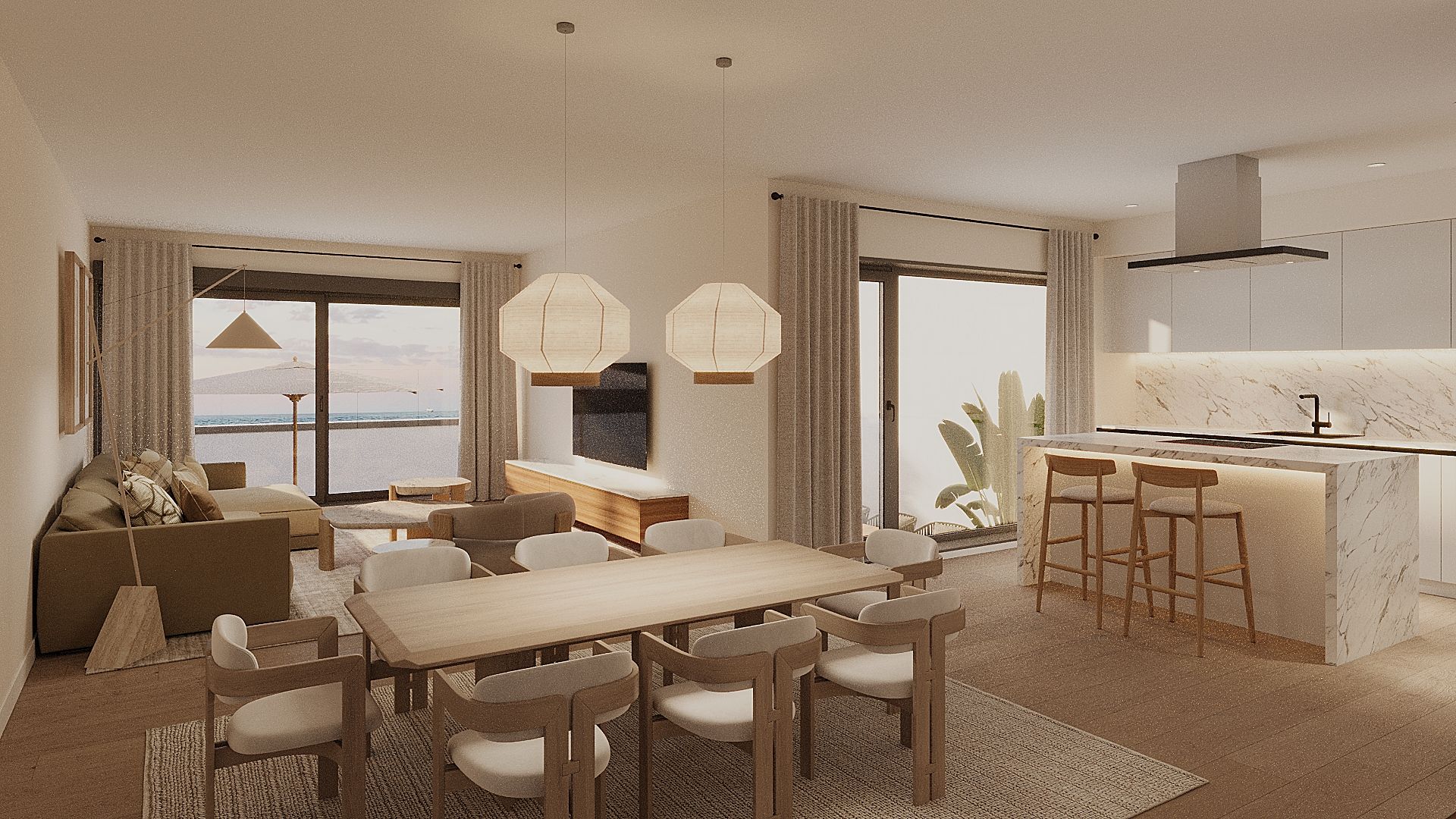 3-bedroom apartment on the first floor, Santa Margarita