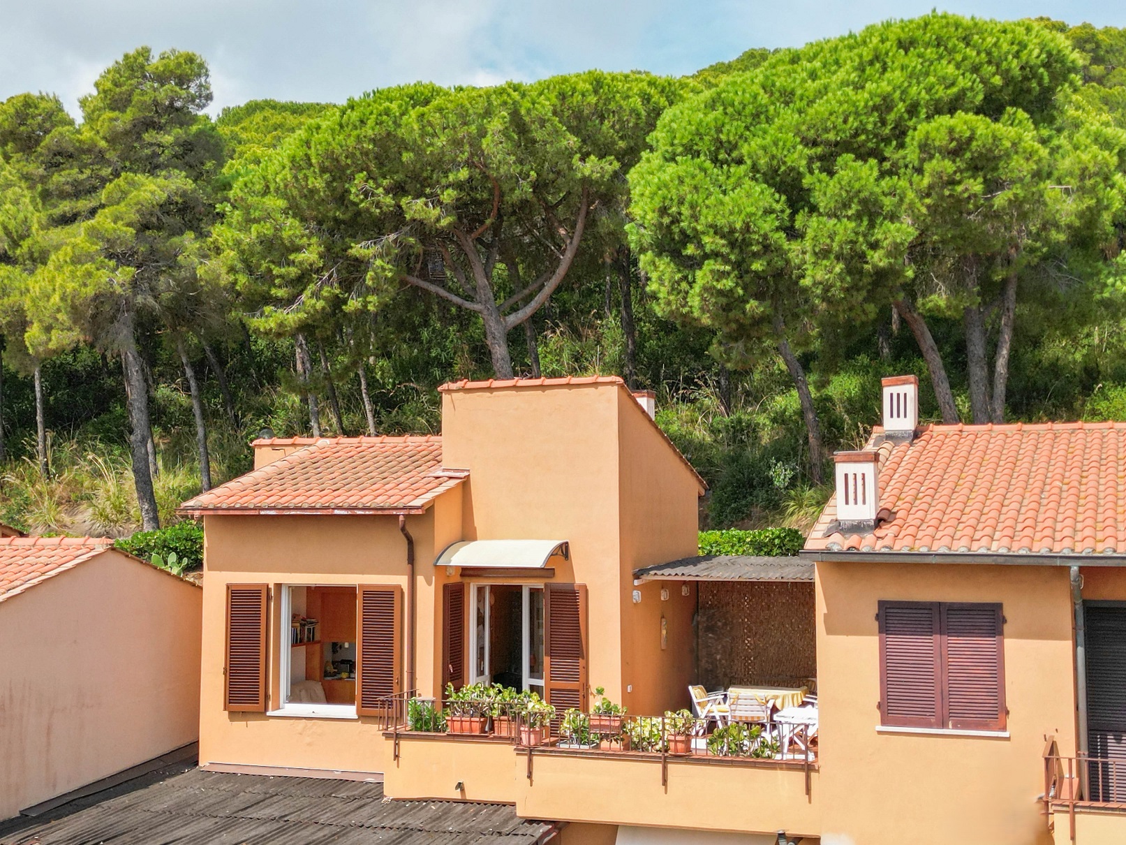 Capo d'Arco : charmant appartement avec vue sur la mer
