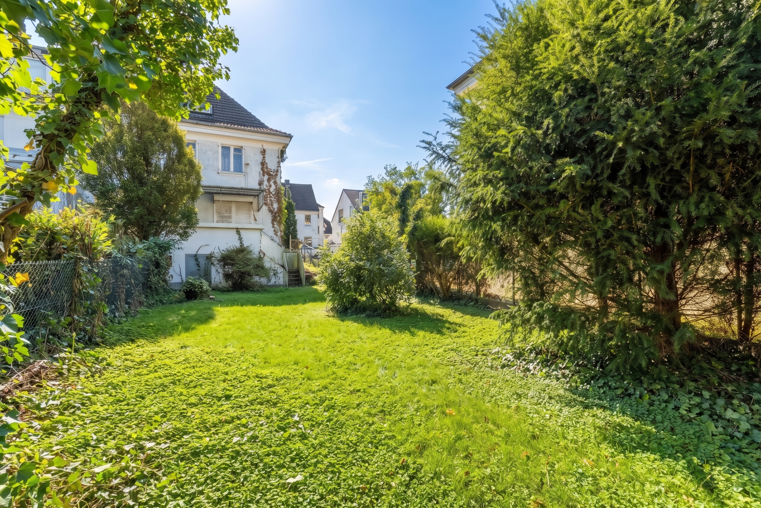 Grundstücksrarität in Oberkassel mit Neubaupotenzial