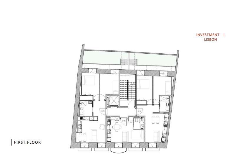 New 2-bedroom apartment with pool in Graça