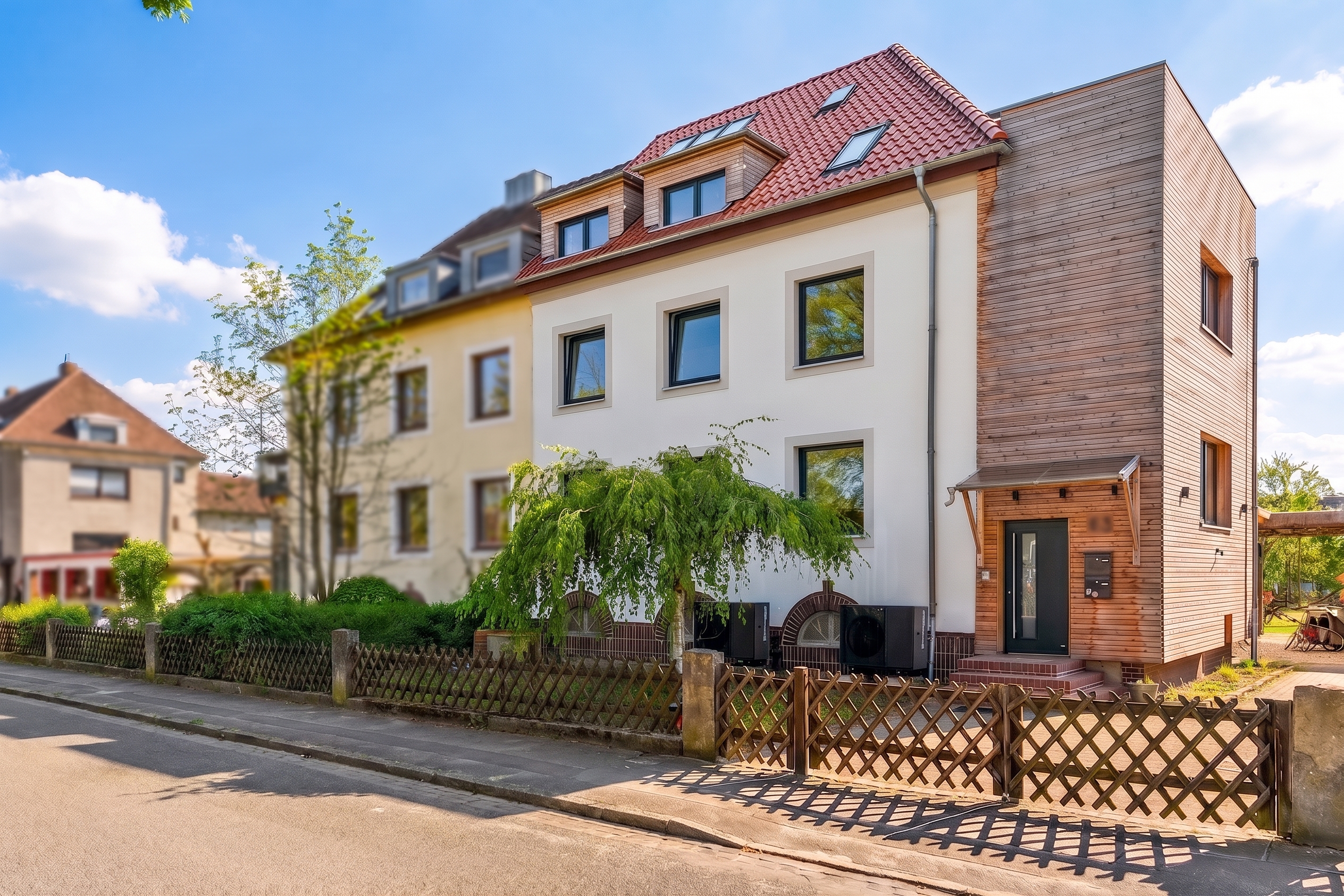 Kernsanierte Altbauwohnung mit Dachterrasse und A+ Niveau in Hannover-Ledeburg [AI-modified]