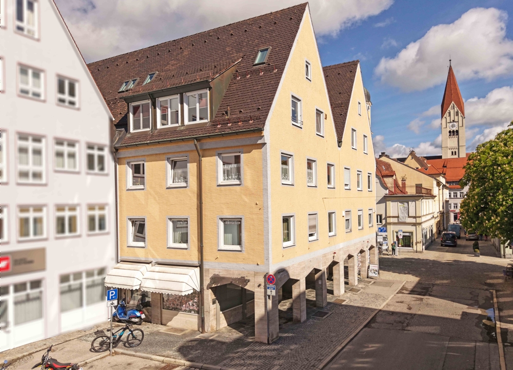 Wohn- & Geschäftshaus mit Entwicklungspotenzial im Herzen von Kaufbeuren