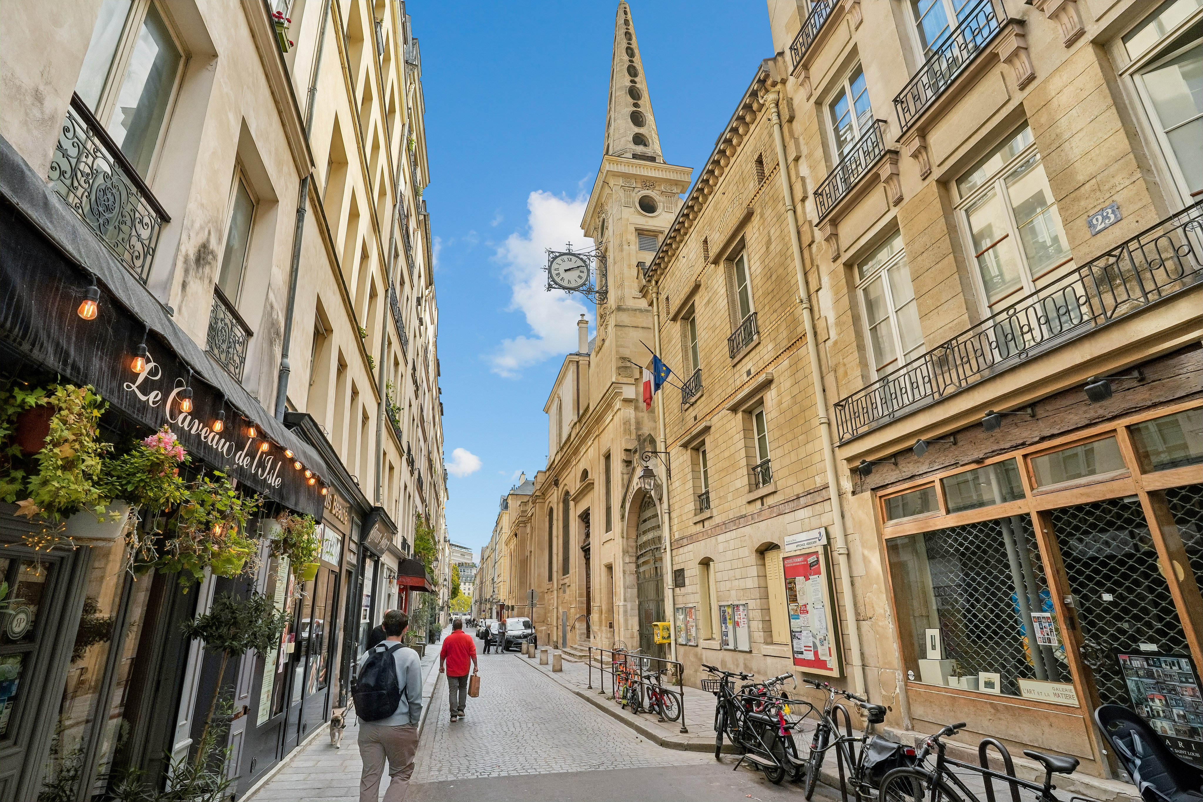 Petit écrin au cœur de l’Île Saint-Louis - Elégant deux pièces rénové