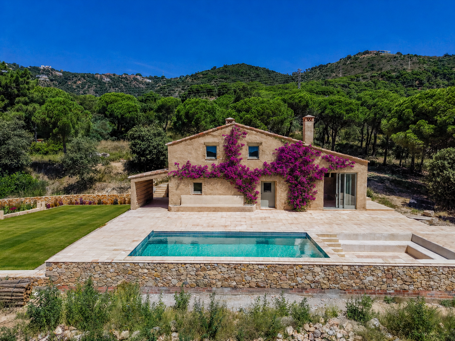 Renoviertes Landhaus mit einzigartigem Design in Castell-Platja d'Aro