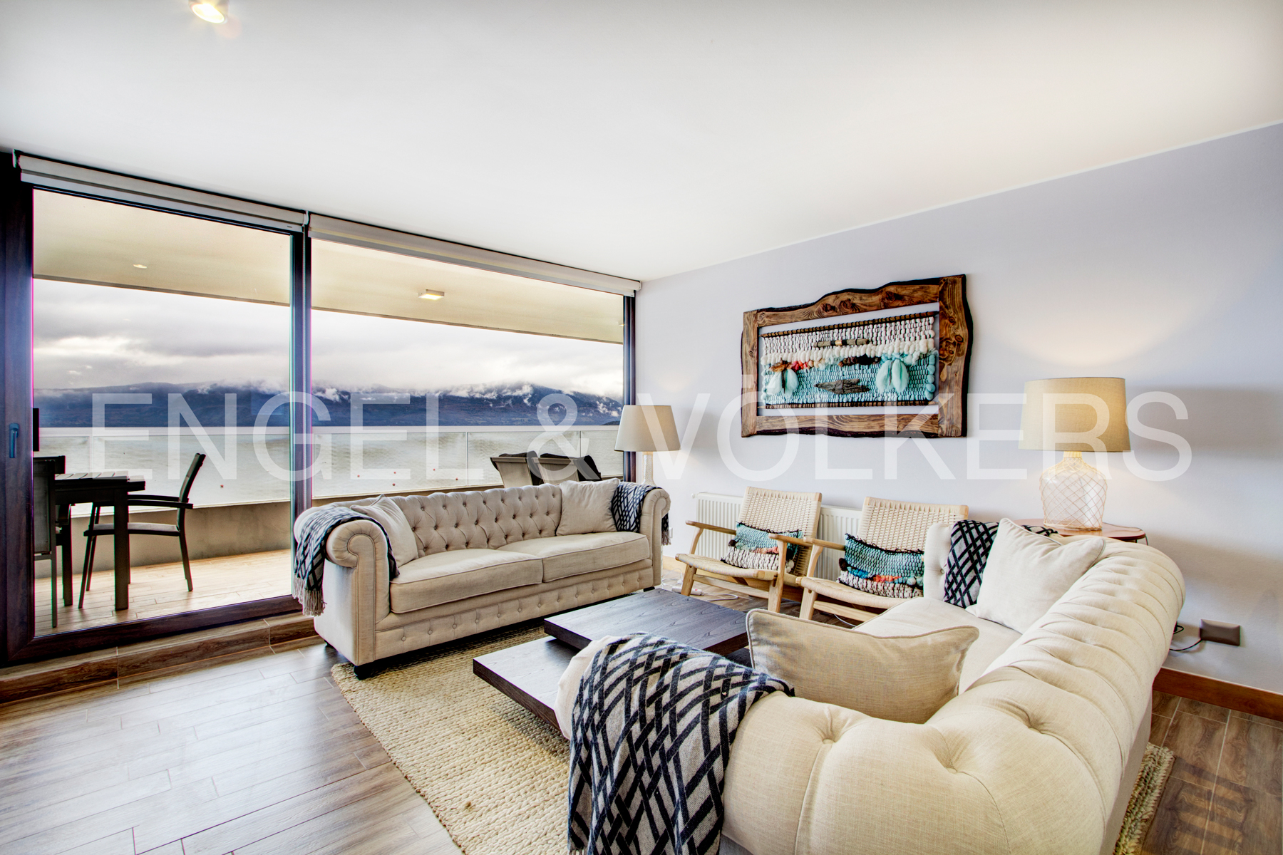 Exclusivo departamento con vista panorámica al Lago Villarrica