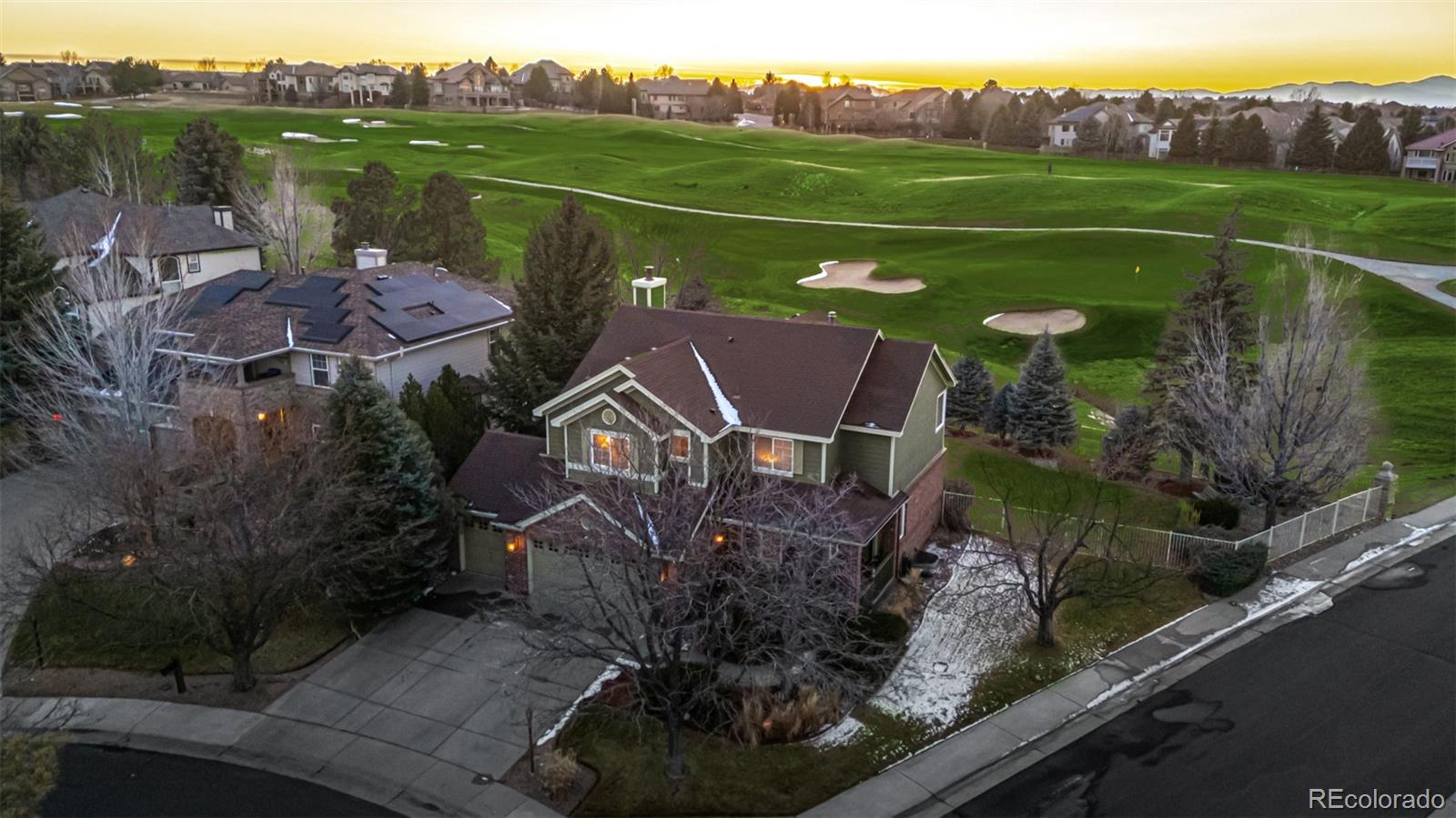 Elegant Saddle Rock Golf Club Home