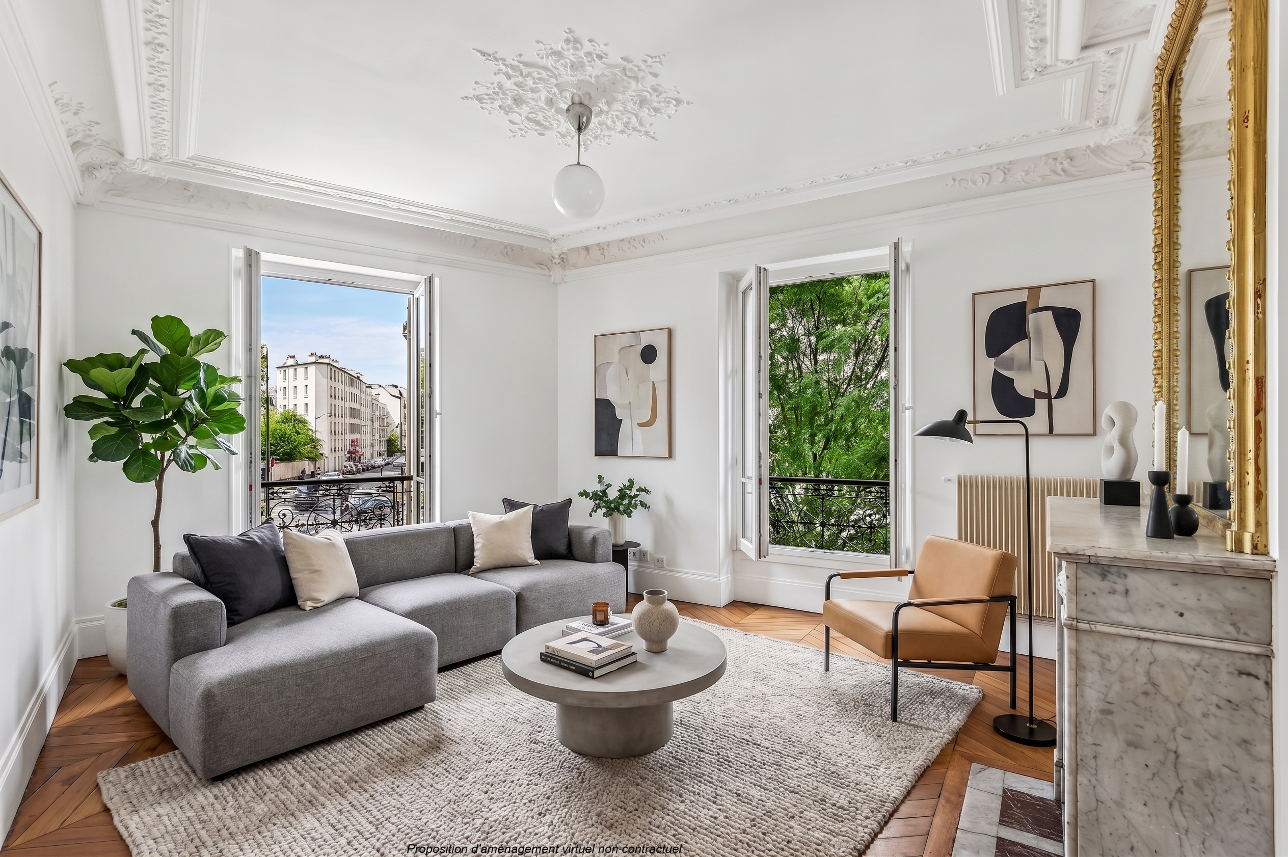 Levallois-Bineau - Appartement familial lumineux de 92m²