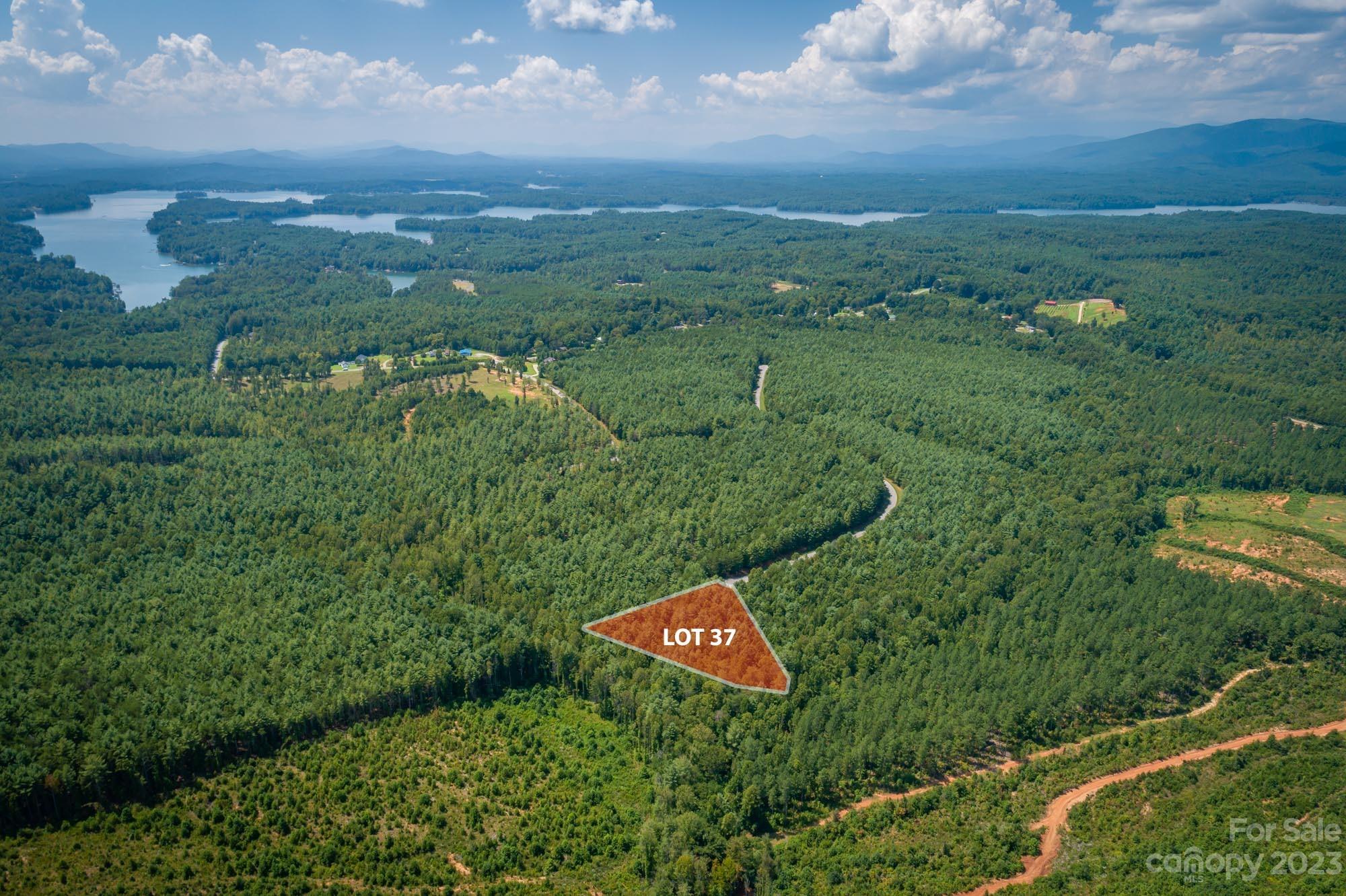 Wooded Homesite in Hawksbill at Lake James