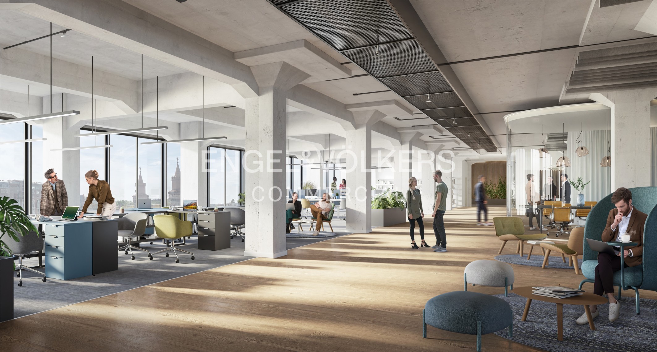 Flexible Büroflächen in Berlin-Friedrichshain