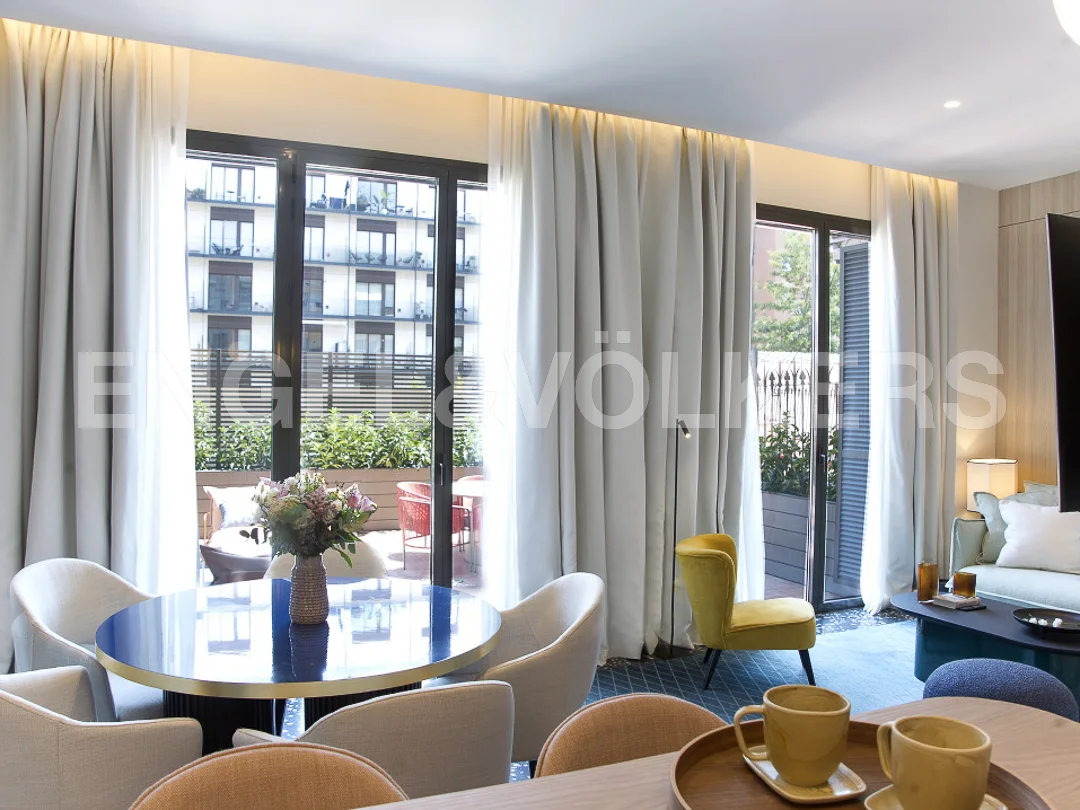 Wonderful furnished apartment with terrace