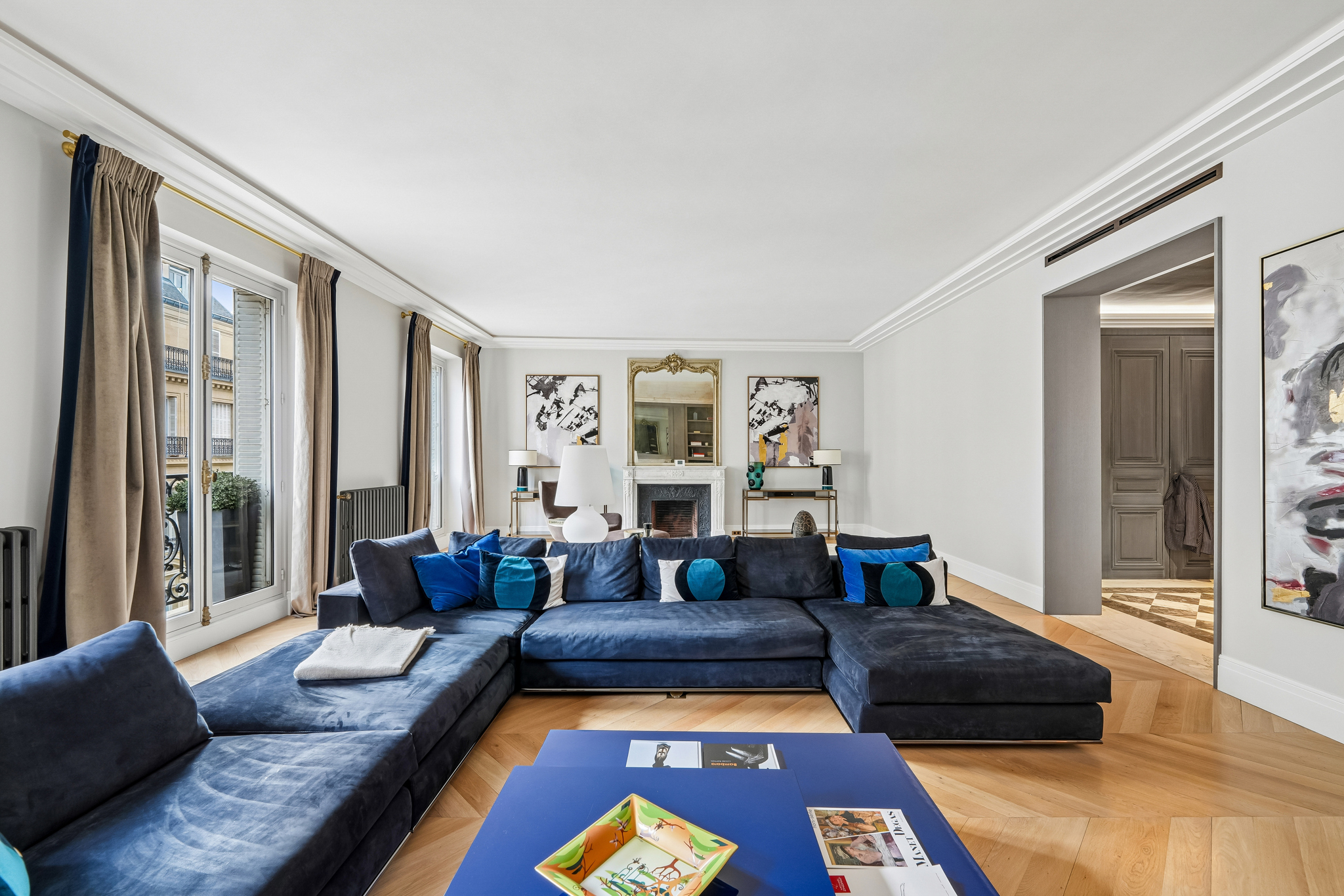 Appartement de réception décoré par architecte d'intérieur