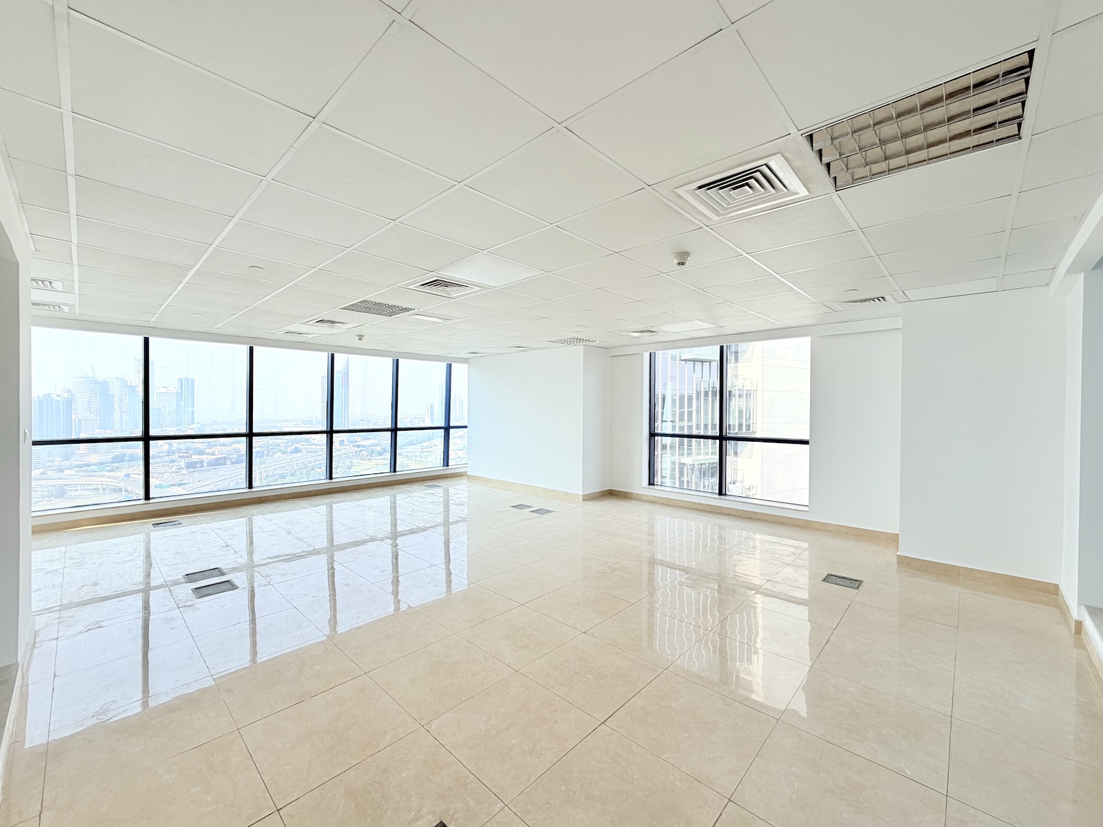 Grade A | Fitted Open Space | Marina & SZR View