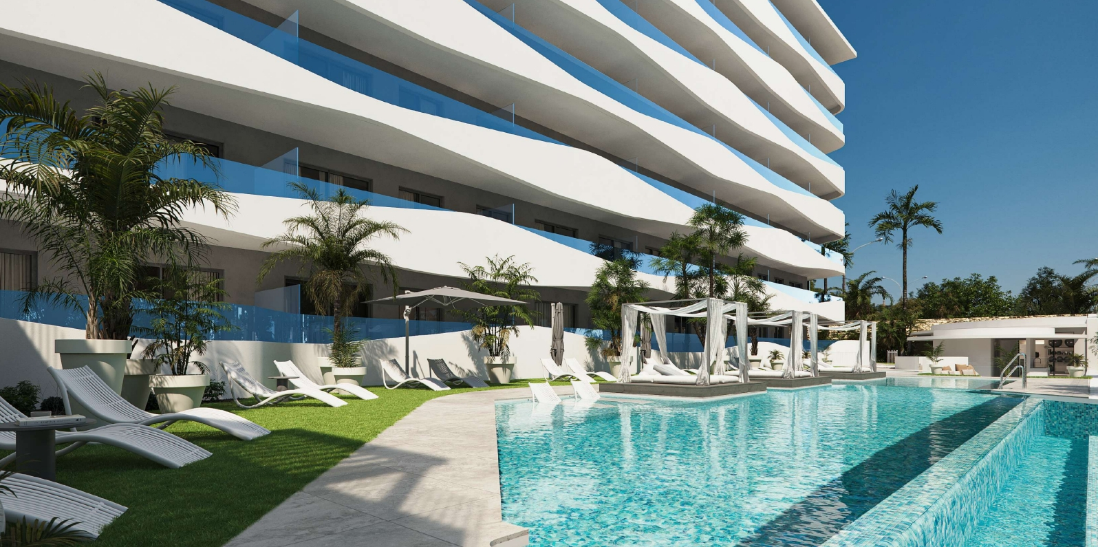 Penthouses with Majestic views over City and Sea