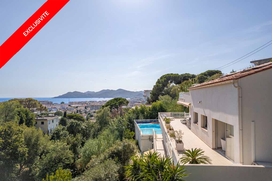 Villa mit Meerblick, 7 Schlafzimmer, 3-Zimmer-Wohnung, separates Studio, Garagen
