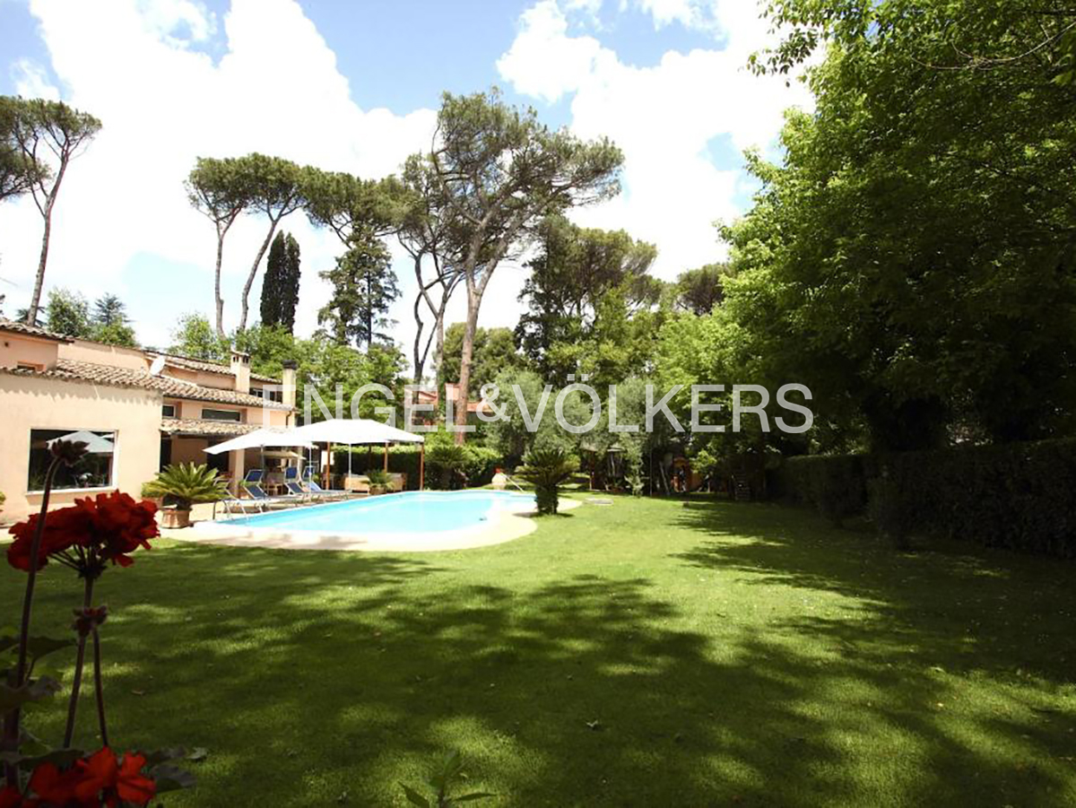 An oasis of style and relaxation with a pool and terrace