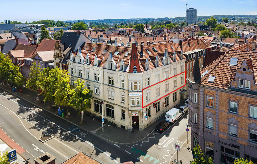 Mehr Stadt geht nicht: Großzügige 4-Zimmer-Wohnung im Herzen von Konstanz
