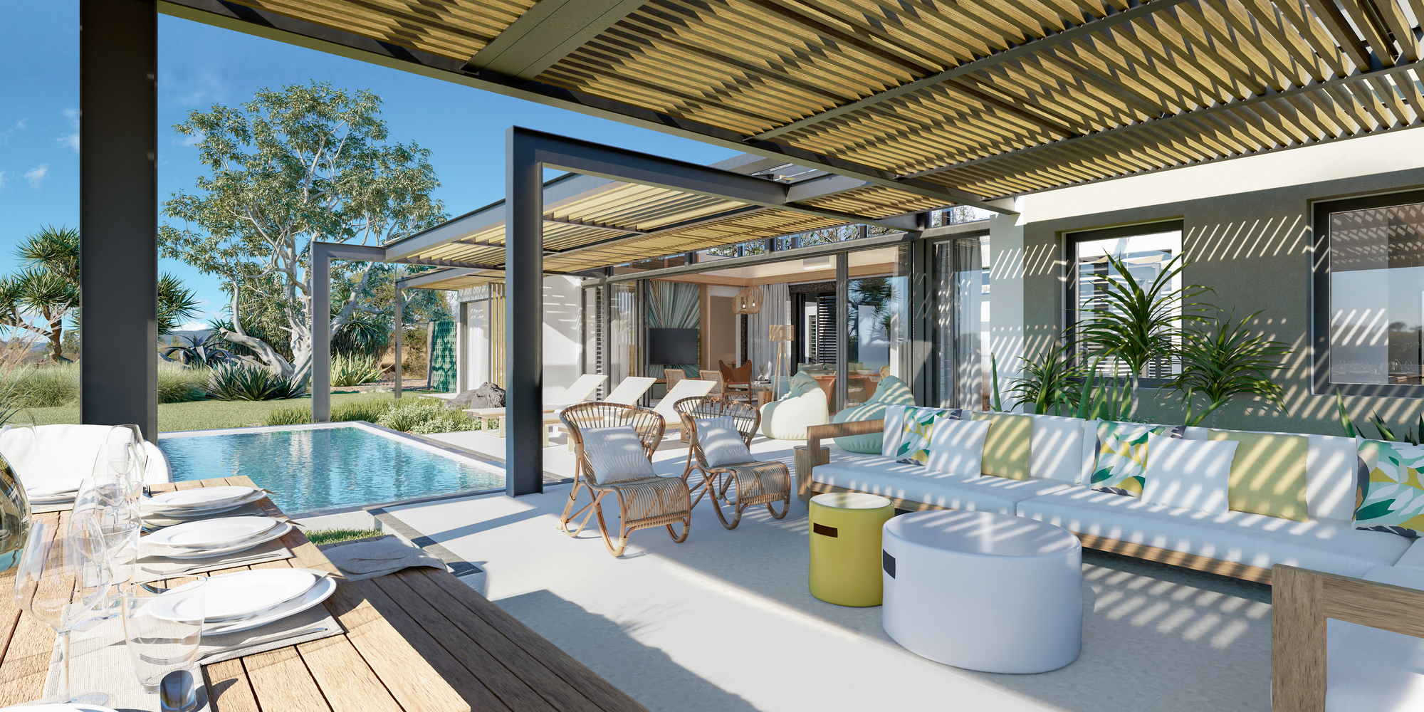 Refined Island Living | Sea View Villa Under Construction in Harmonie Golf Estate