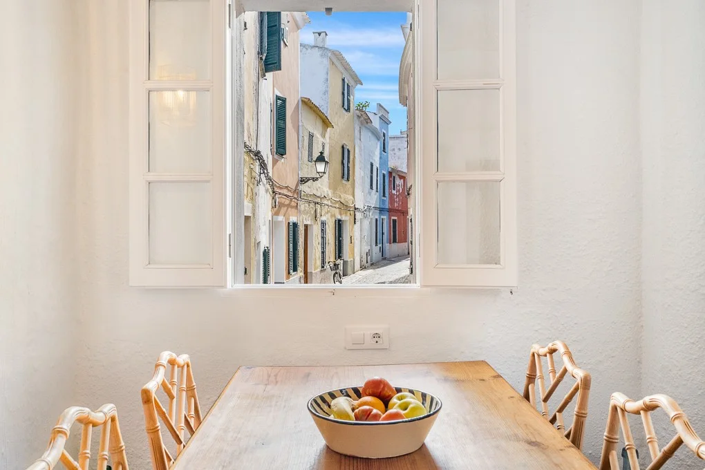 Excellent house with a patio and terrace in old town Ciutadella, Menorca
