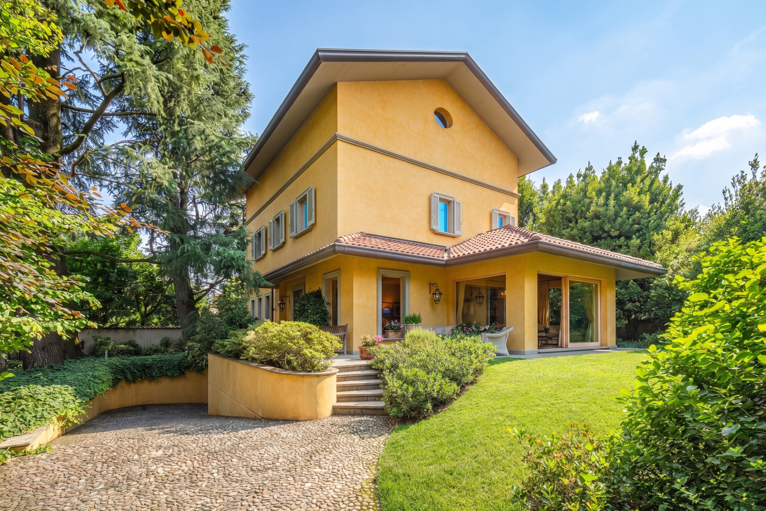Exclusive villa with garden near Monza