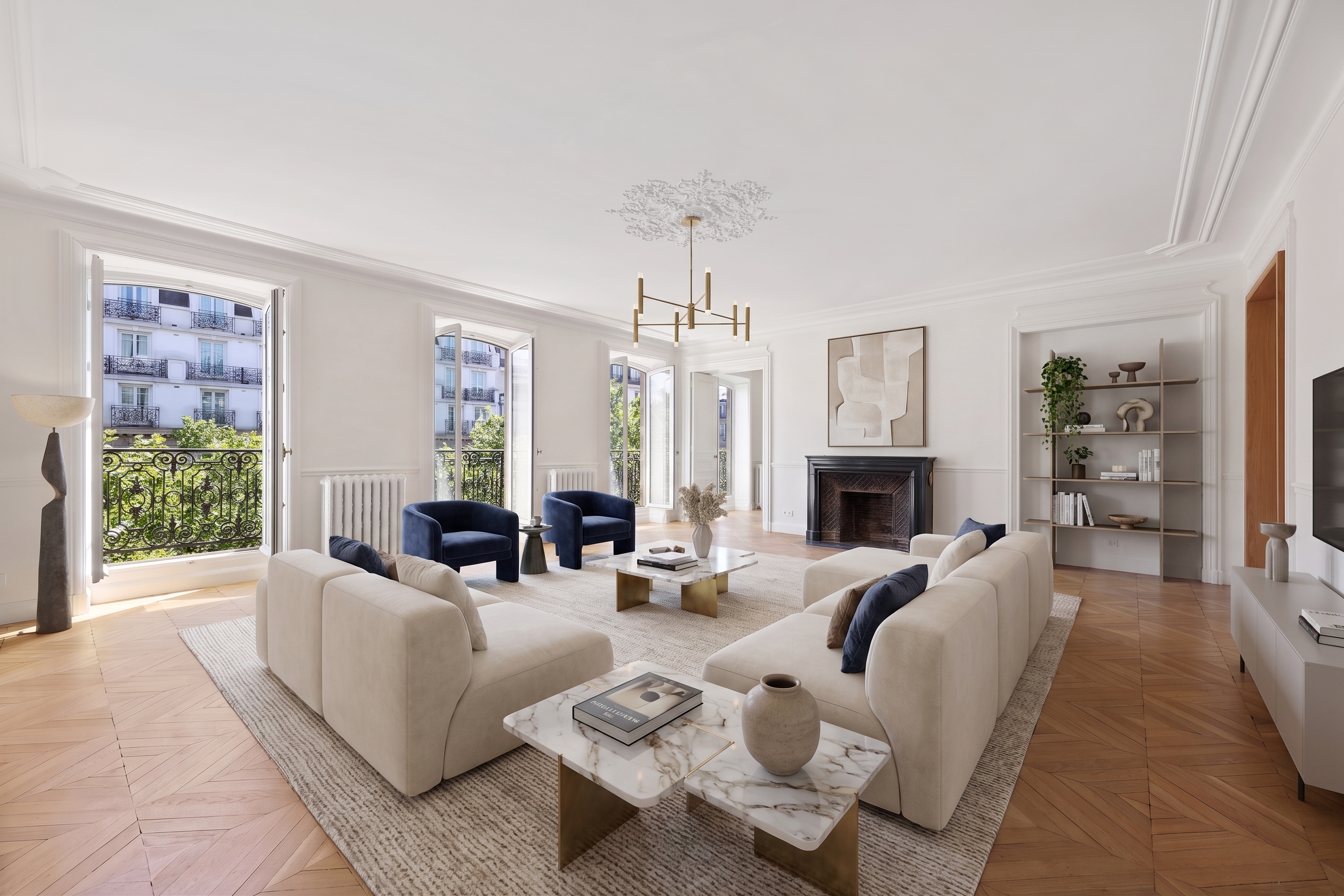 Appartement familial et de réception – Madeleine / Saint-Augustin