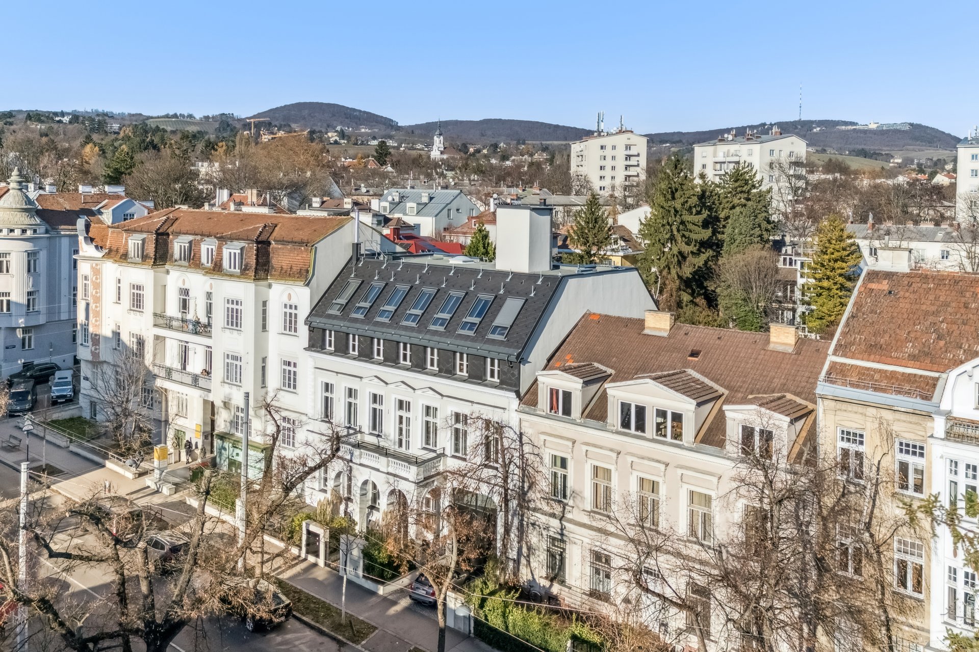 Modern luxury palace near Obkircher Market with garden and pool