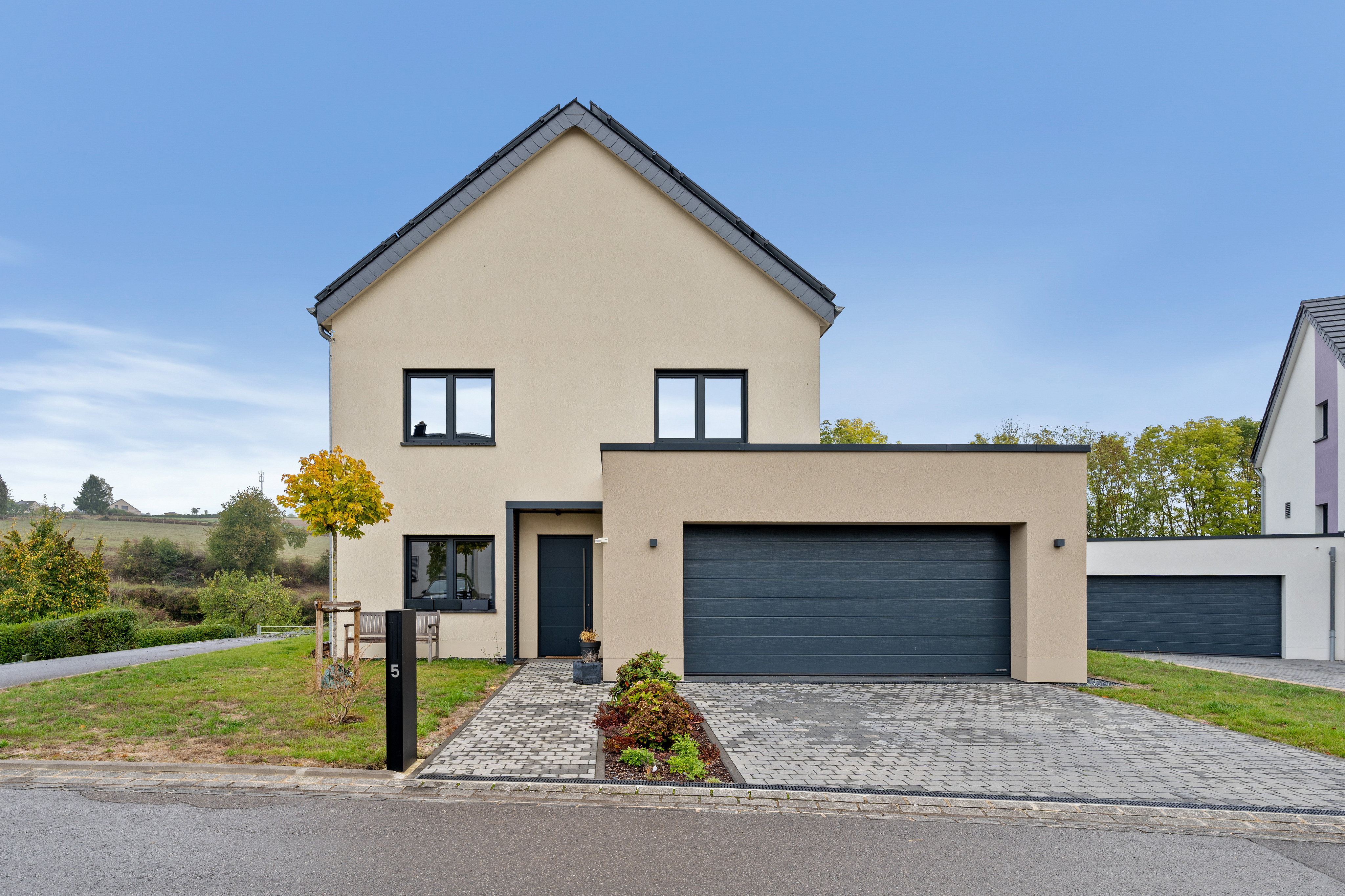 Contemporary detached house with unobstructed views in Hostert(Rambrouch)