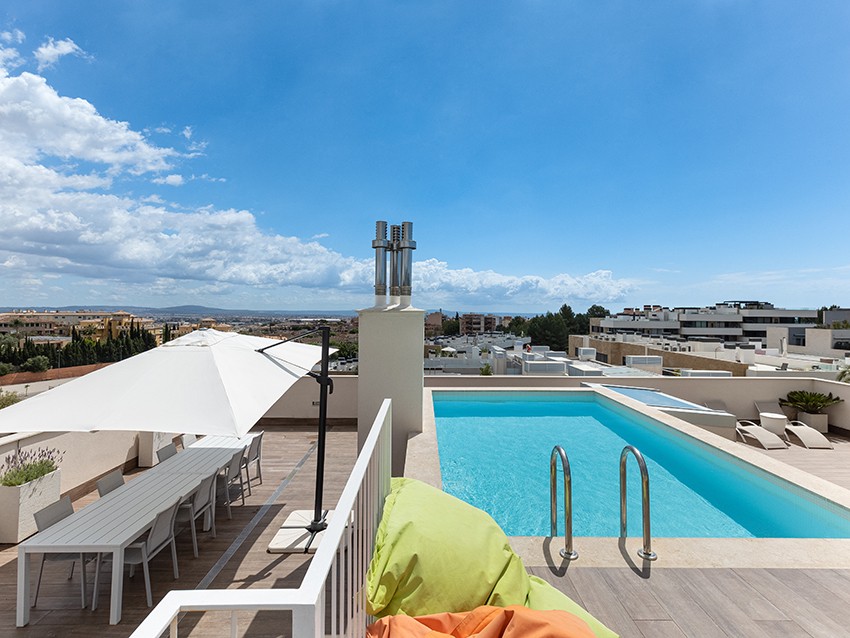 Penthouse mit 360º Blick in Son Vida
