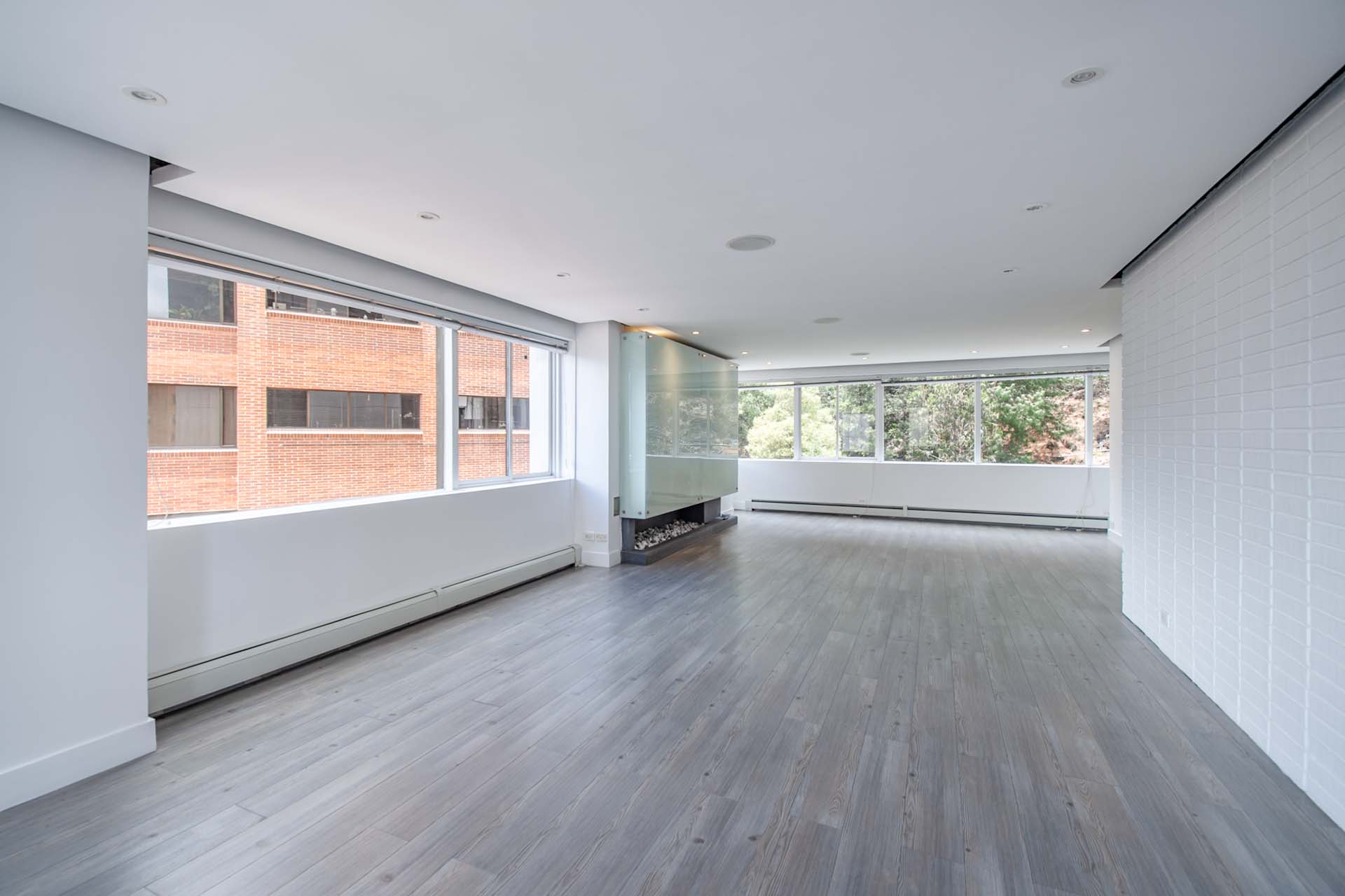 Moderno apartamento con vista para arriendo en Chicó Alto