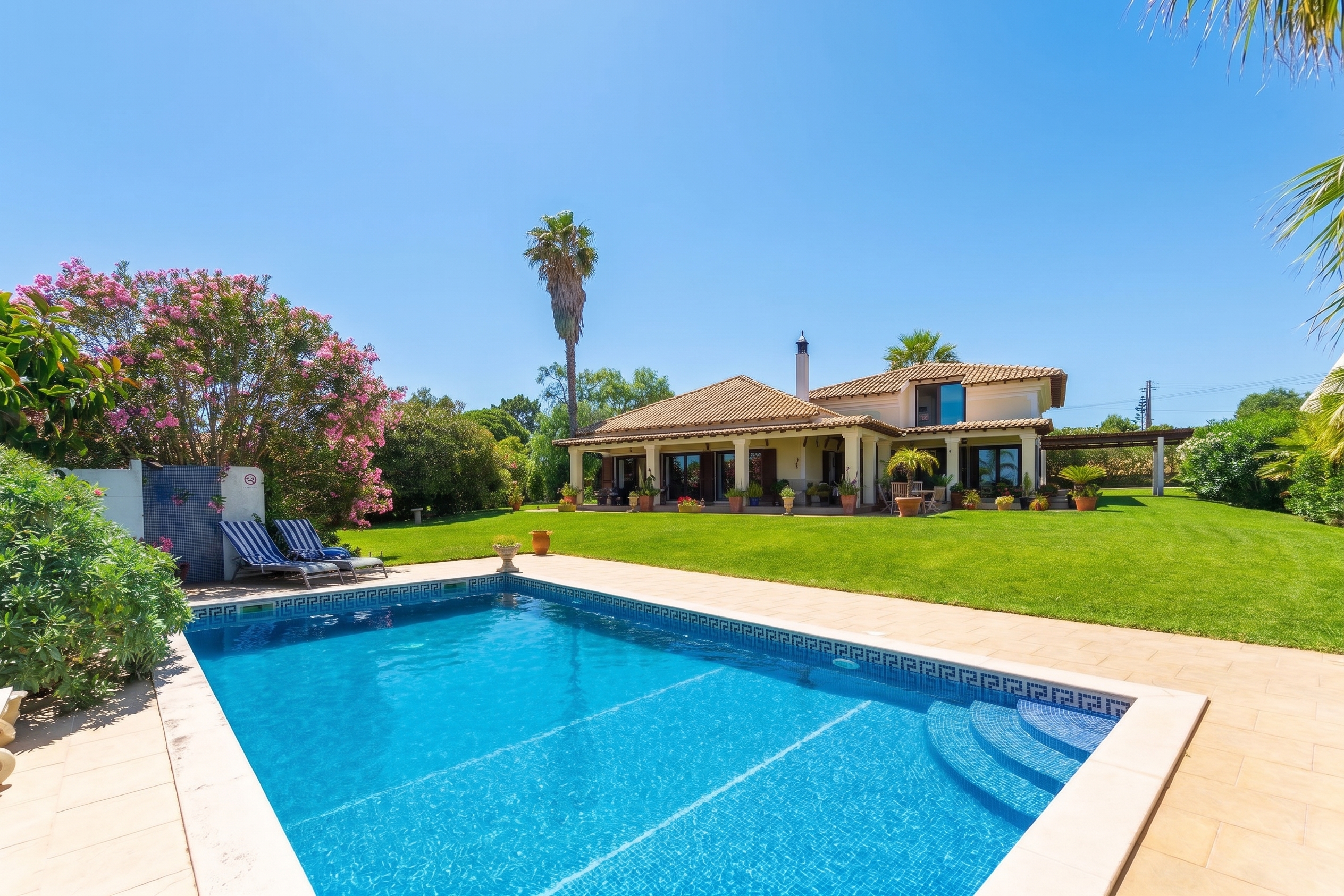 Elegant Countryside Retreat with Ocean Views near Praia da Marinha