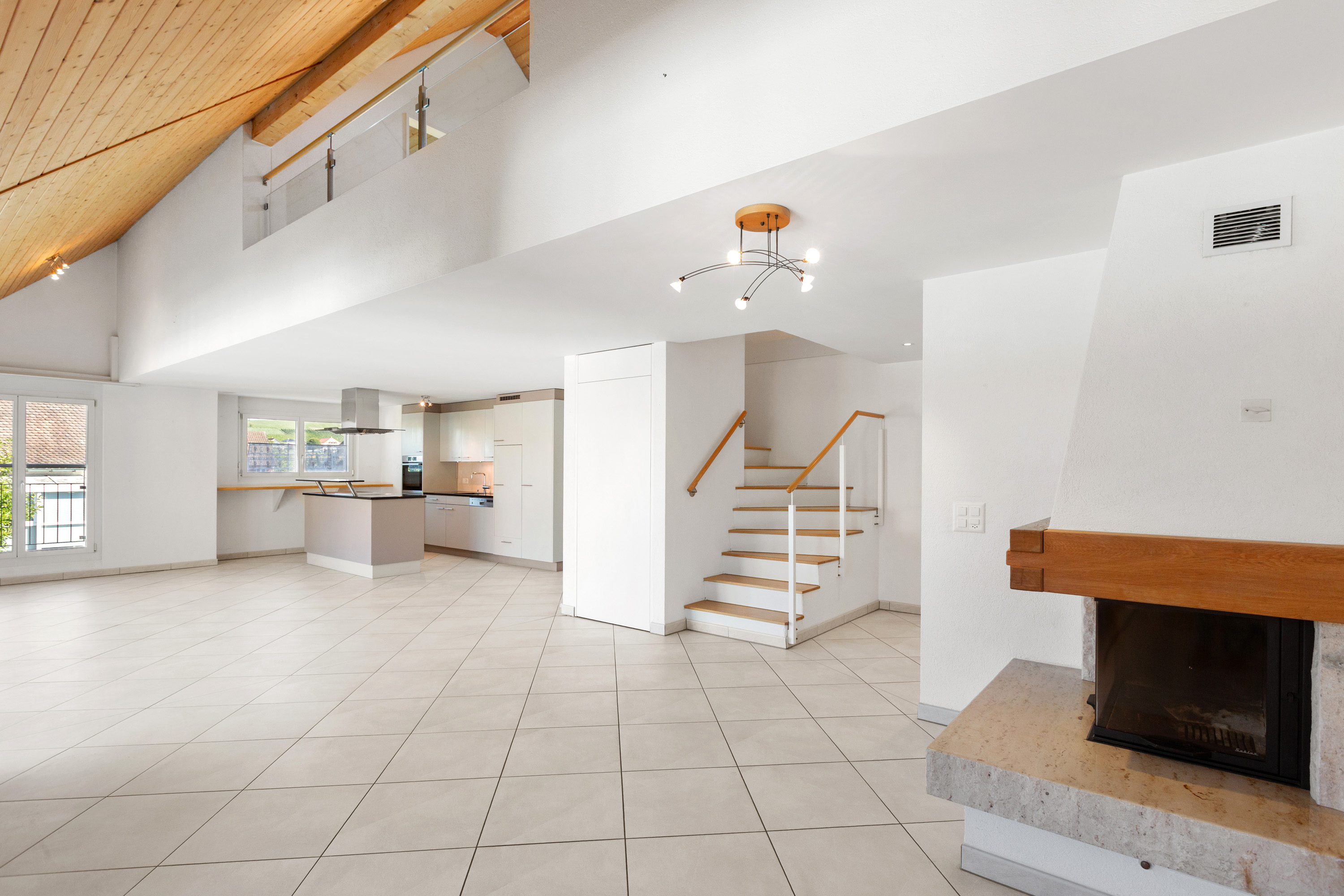 Duplex mit wunderschönem Raumgefühl