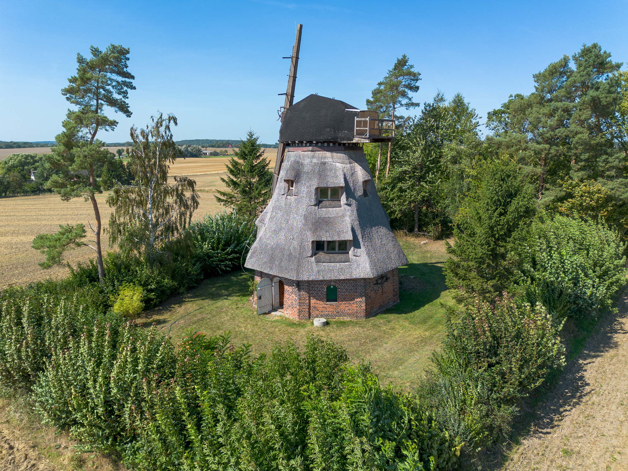 Eine Rarität mit Geschichte – Historische Windmühle in Alleinlage
