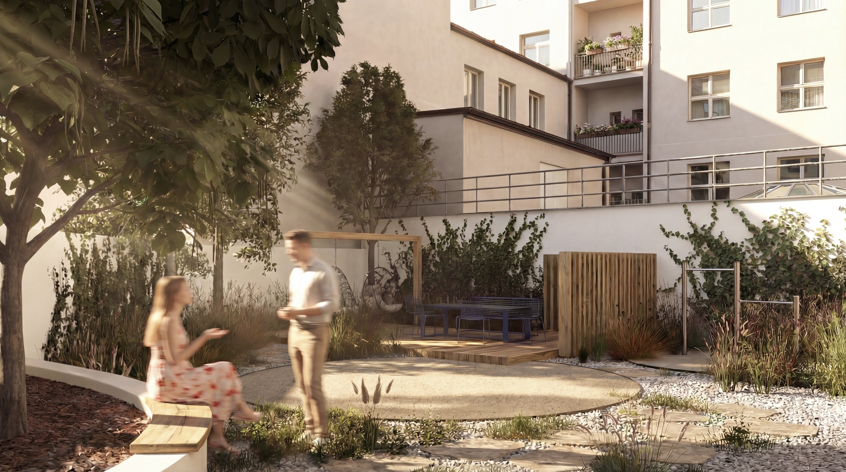 Sale of a 2+kt apartment with a front garden in Přemyslovská 24 Project