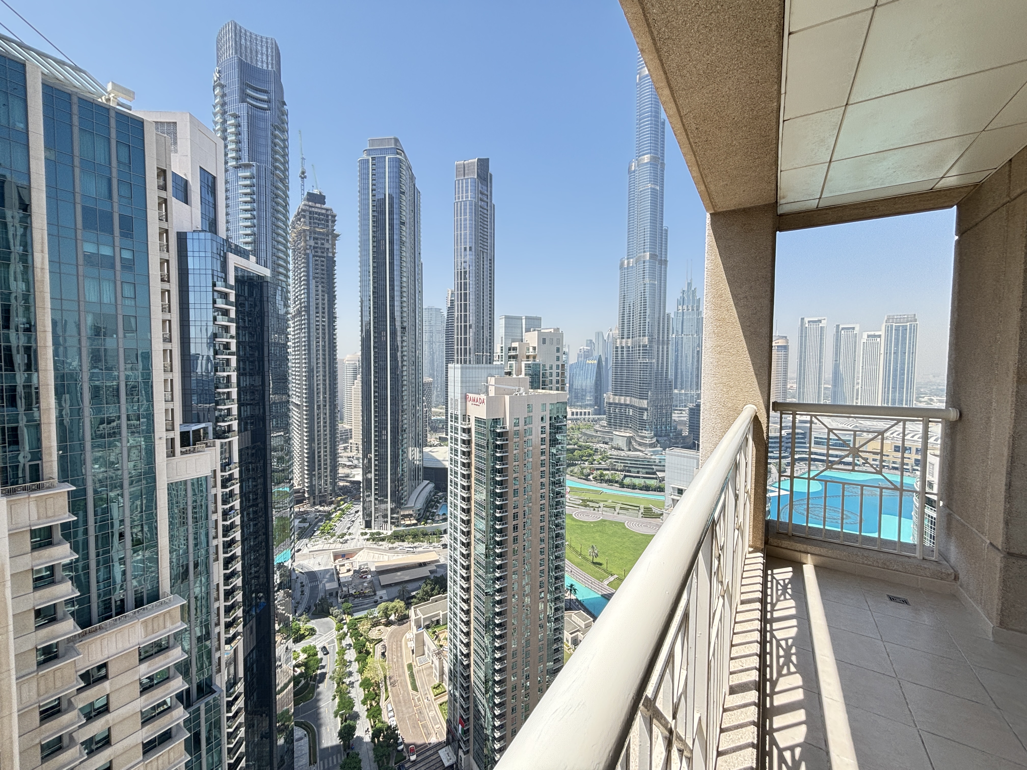 Burj and Fountain View | High Floor | Vacant