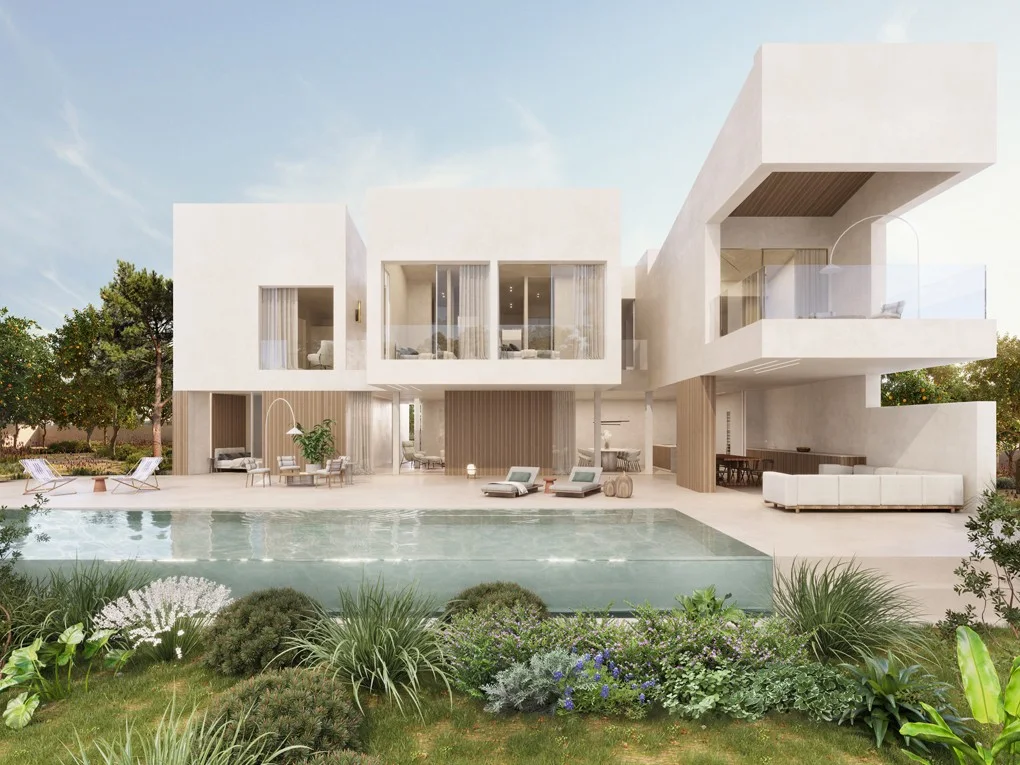 Neubau-Villa mit Meerblick in Bonaire/Alcudia