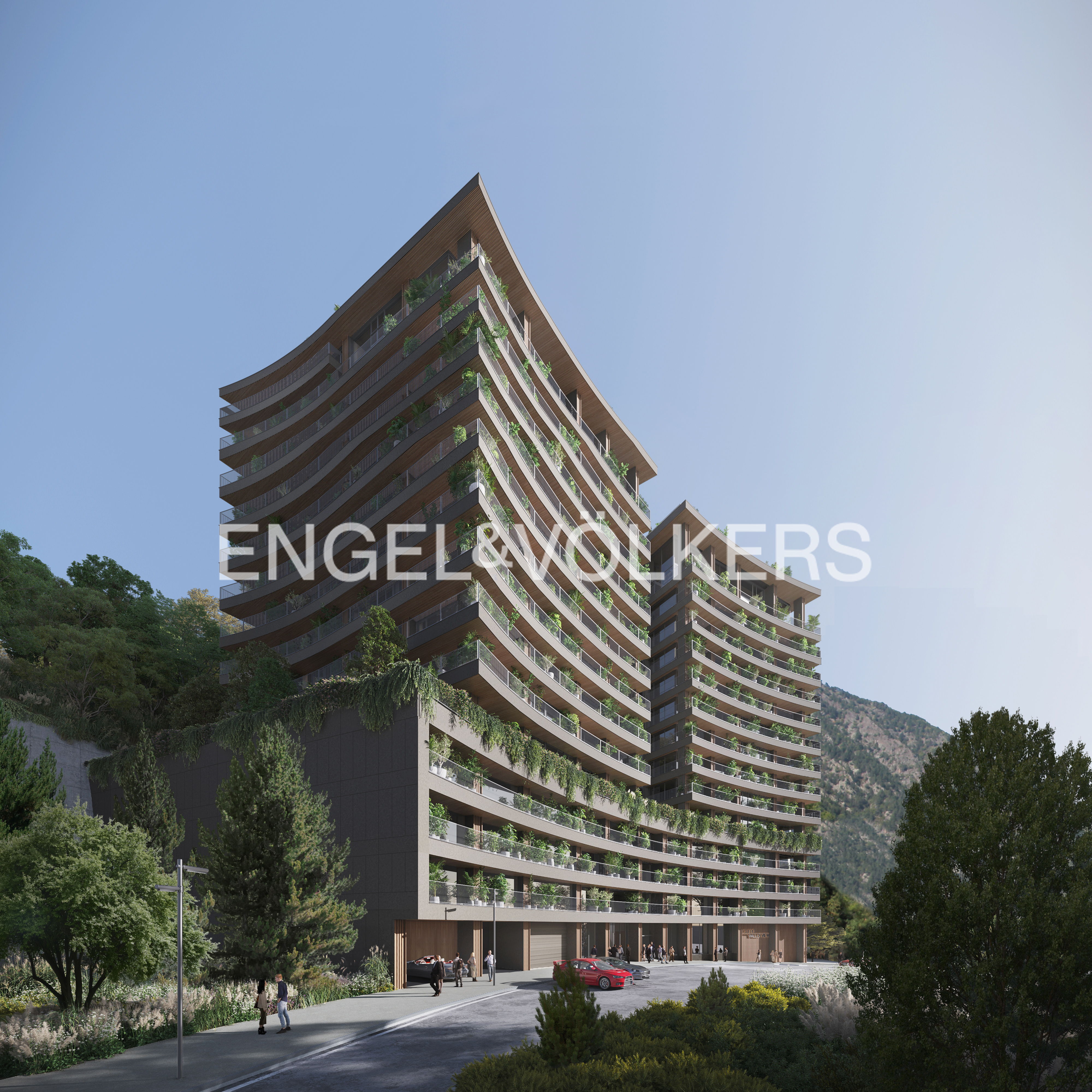 New-build apartment with an exceptional location.