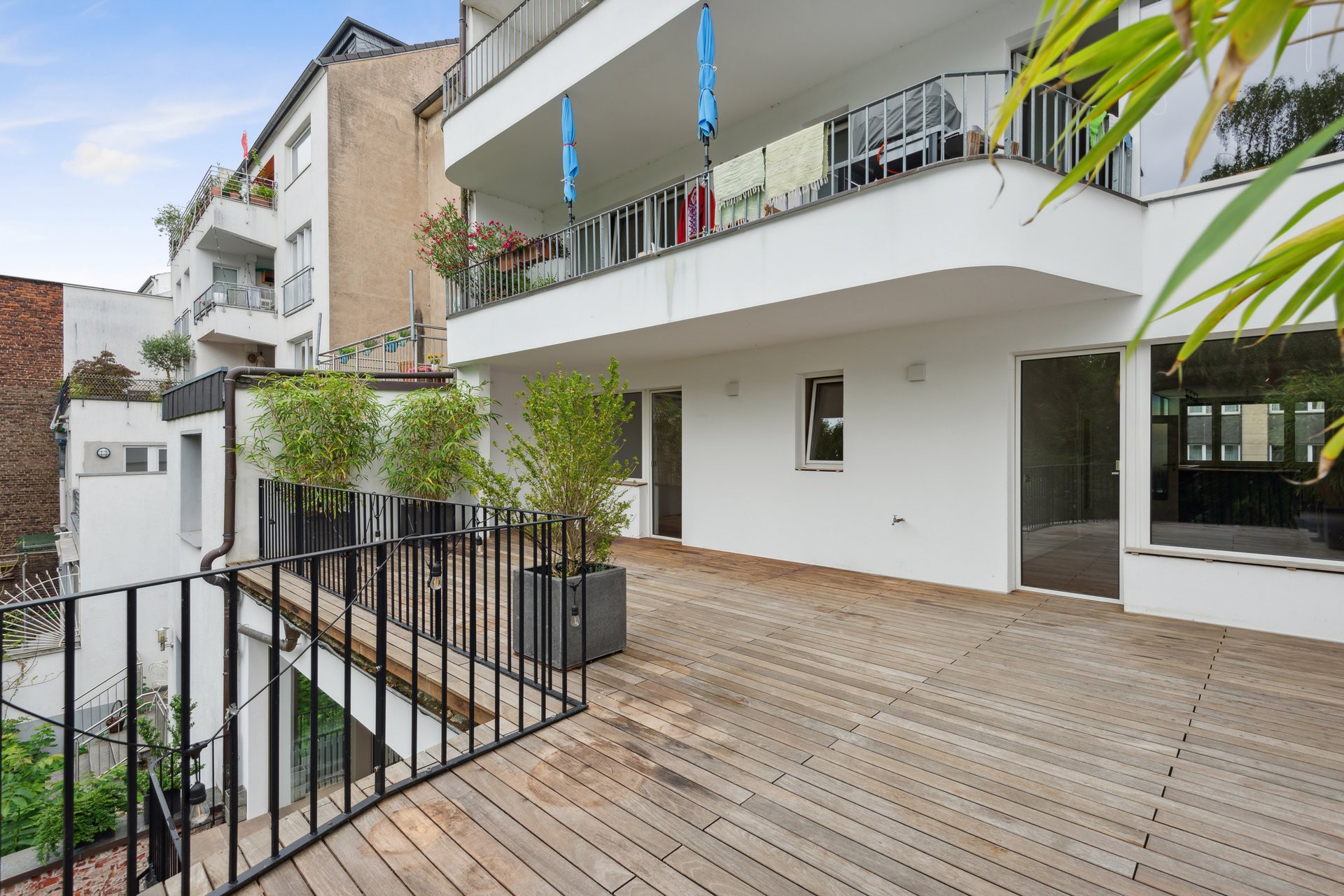 Urbanes Wohnen mit Traumterrasse