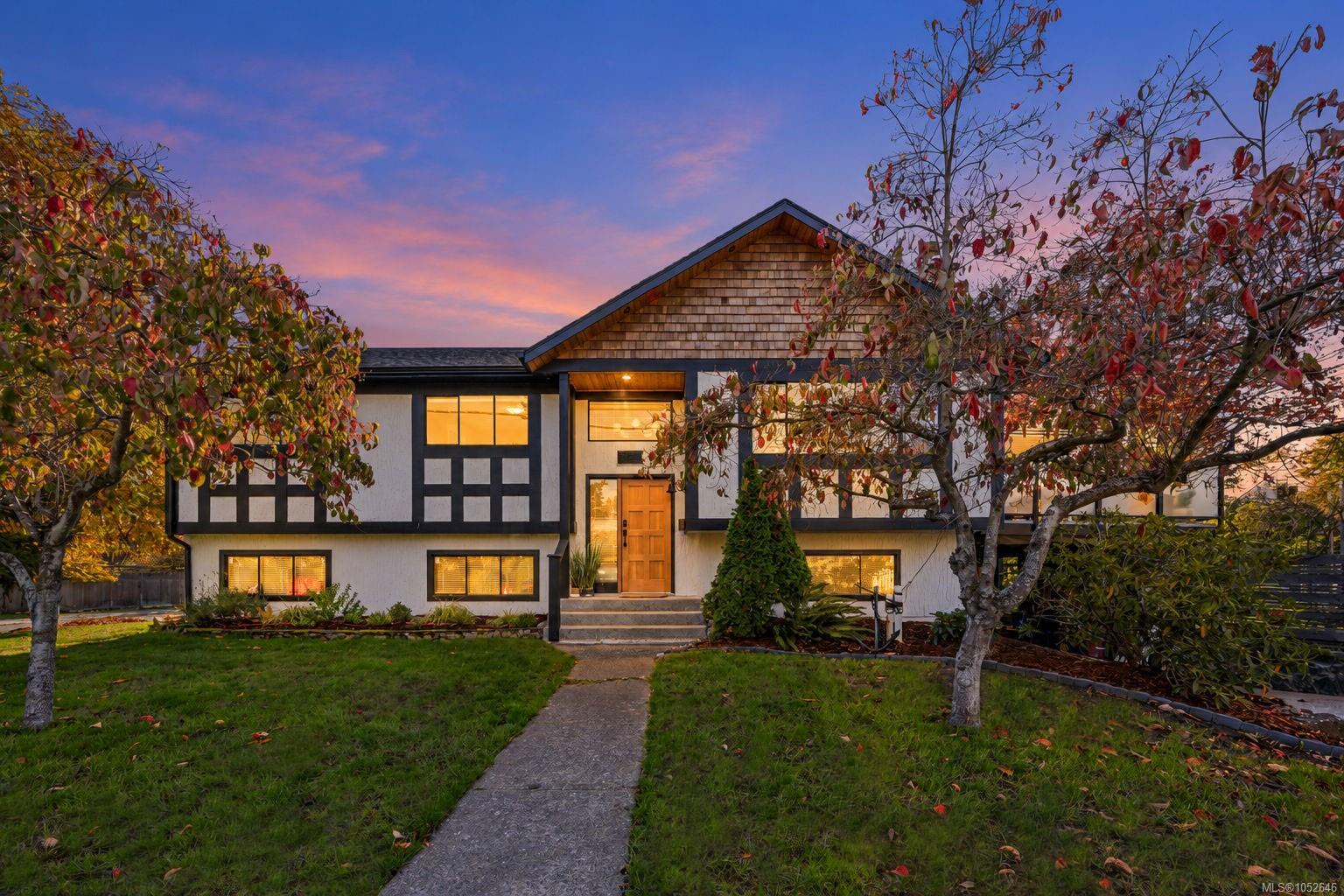 Extensively updated  family residence in desired Oak Bay