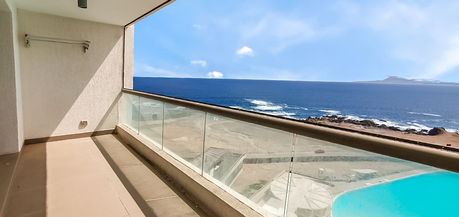 Departamento 3D 2B con laguna y vista al mar