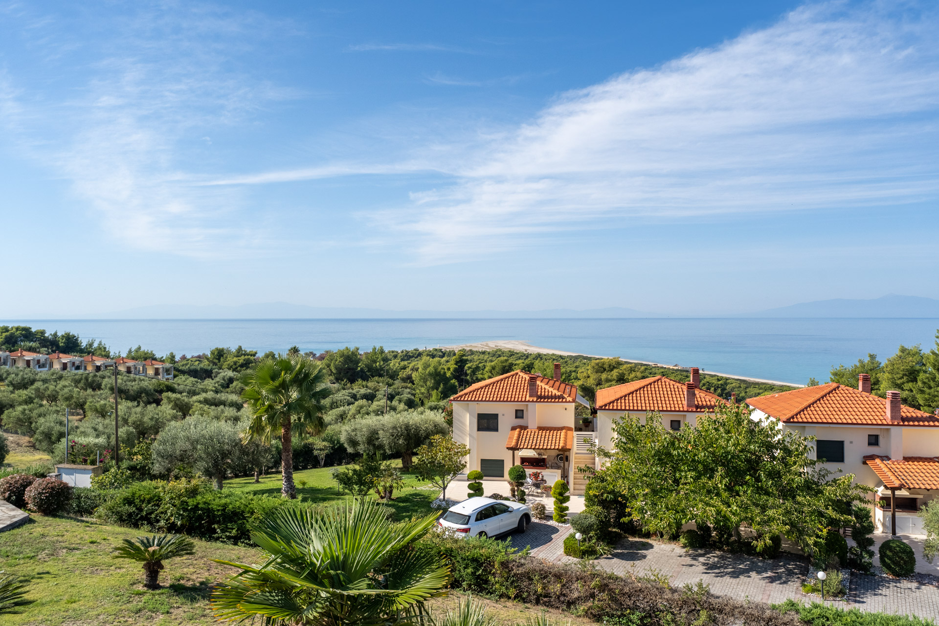 Maisonette with panoramic sea views in Possidi