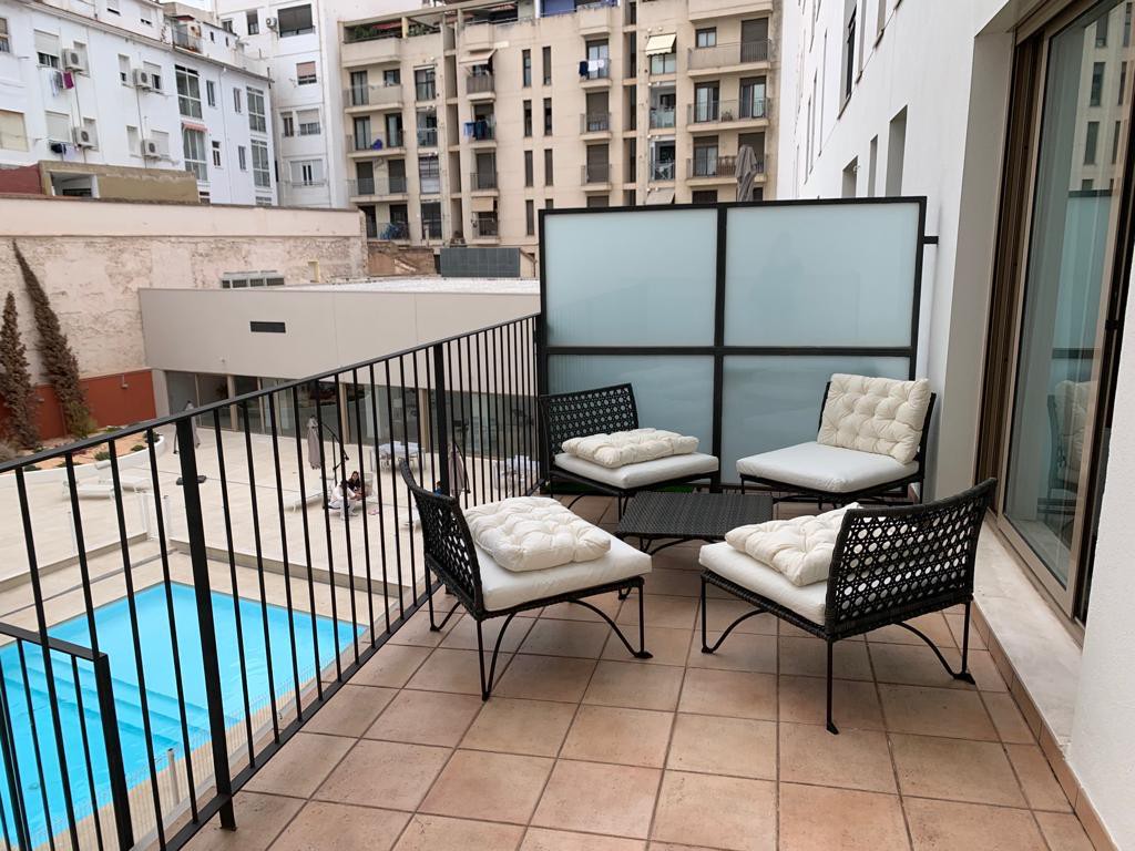 Exclusive luxury apartment with terrace in the heart of Valencia