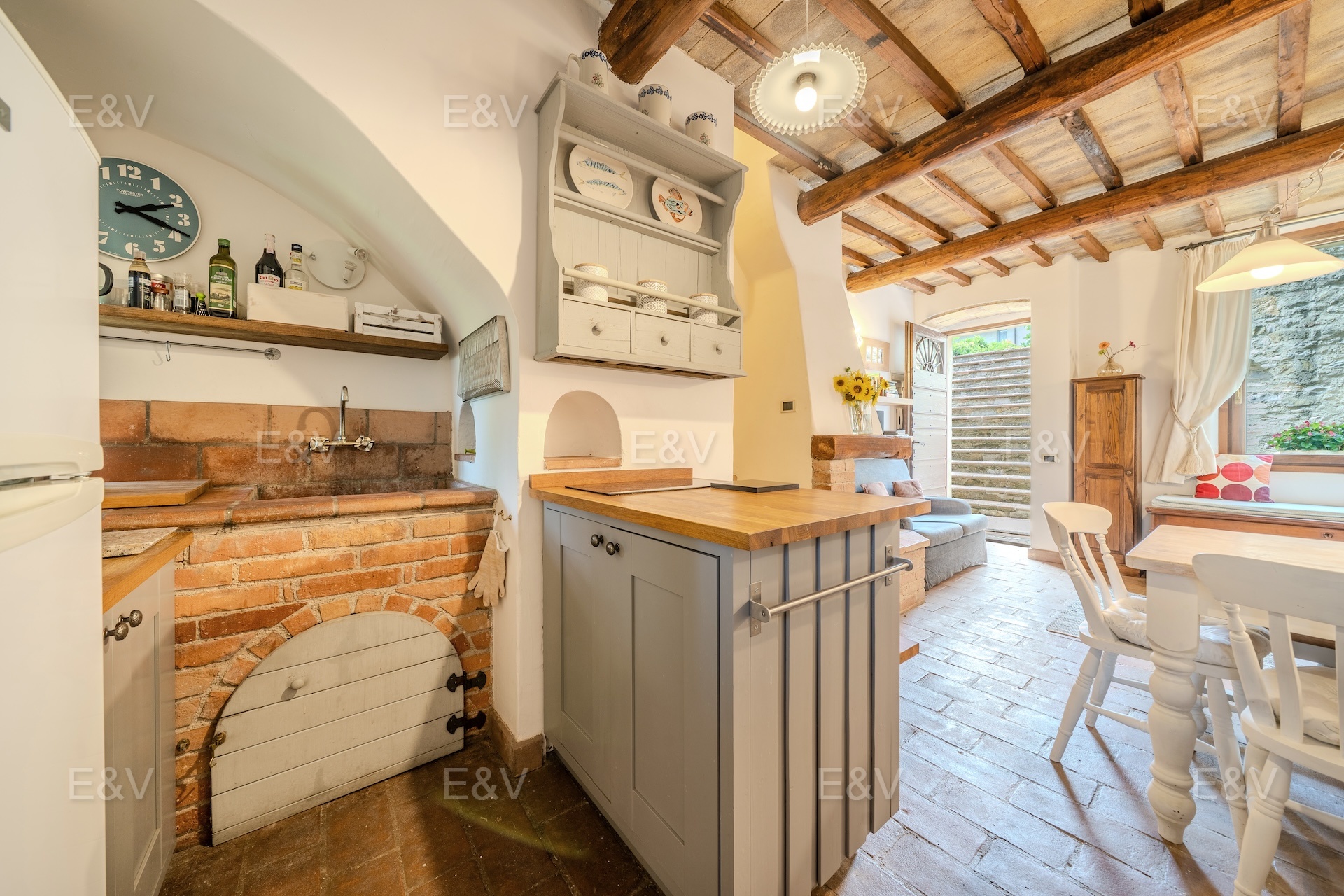 Stylish renovated house in a medieval castle