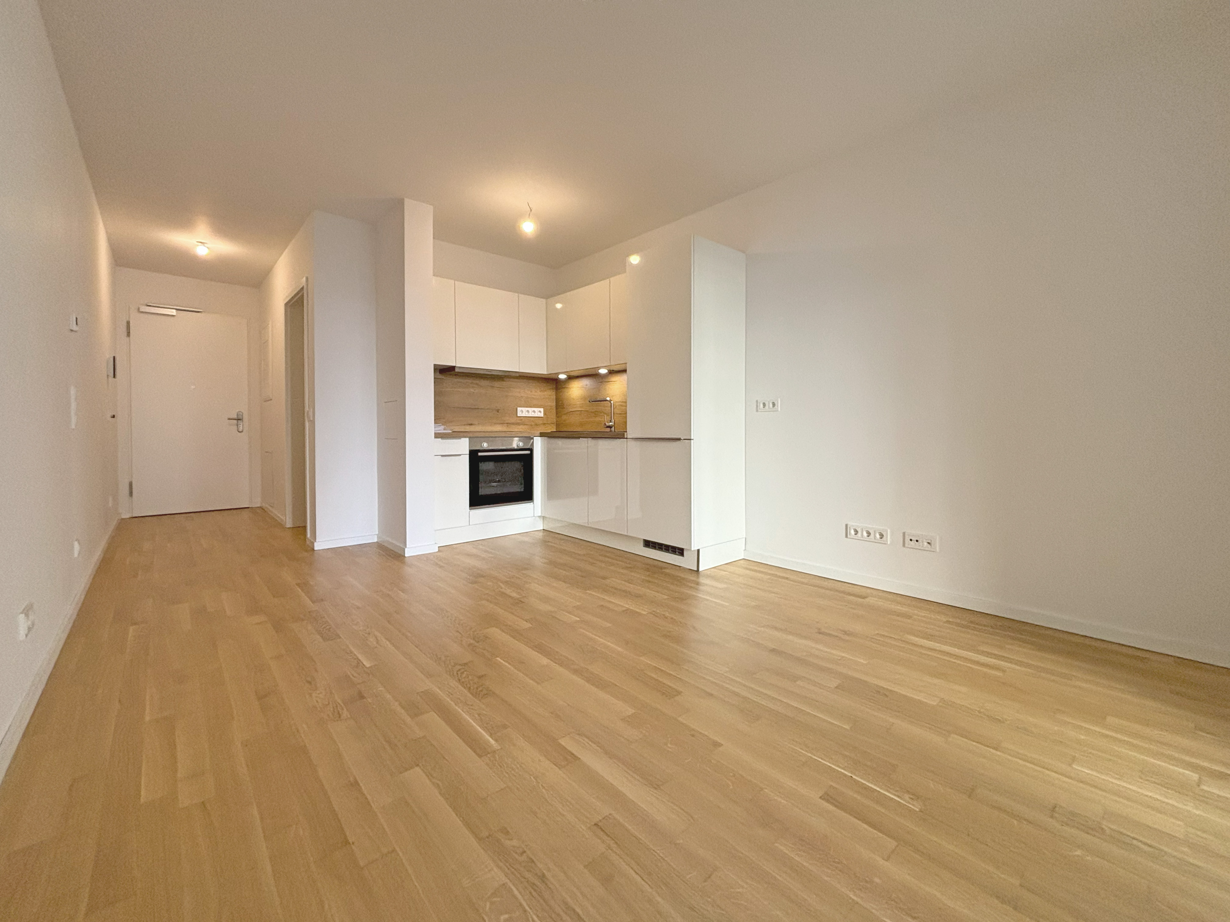 One-bedroom apartment with balcony in Frankfurt Ostend