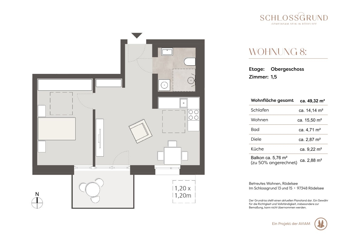 Betreutes Wohnen im SCHLOSSGRUND